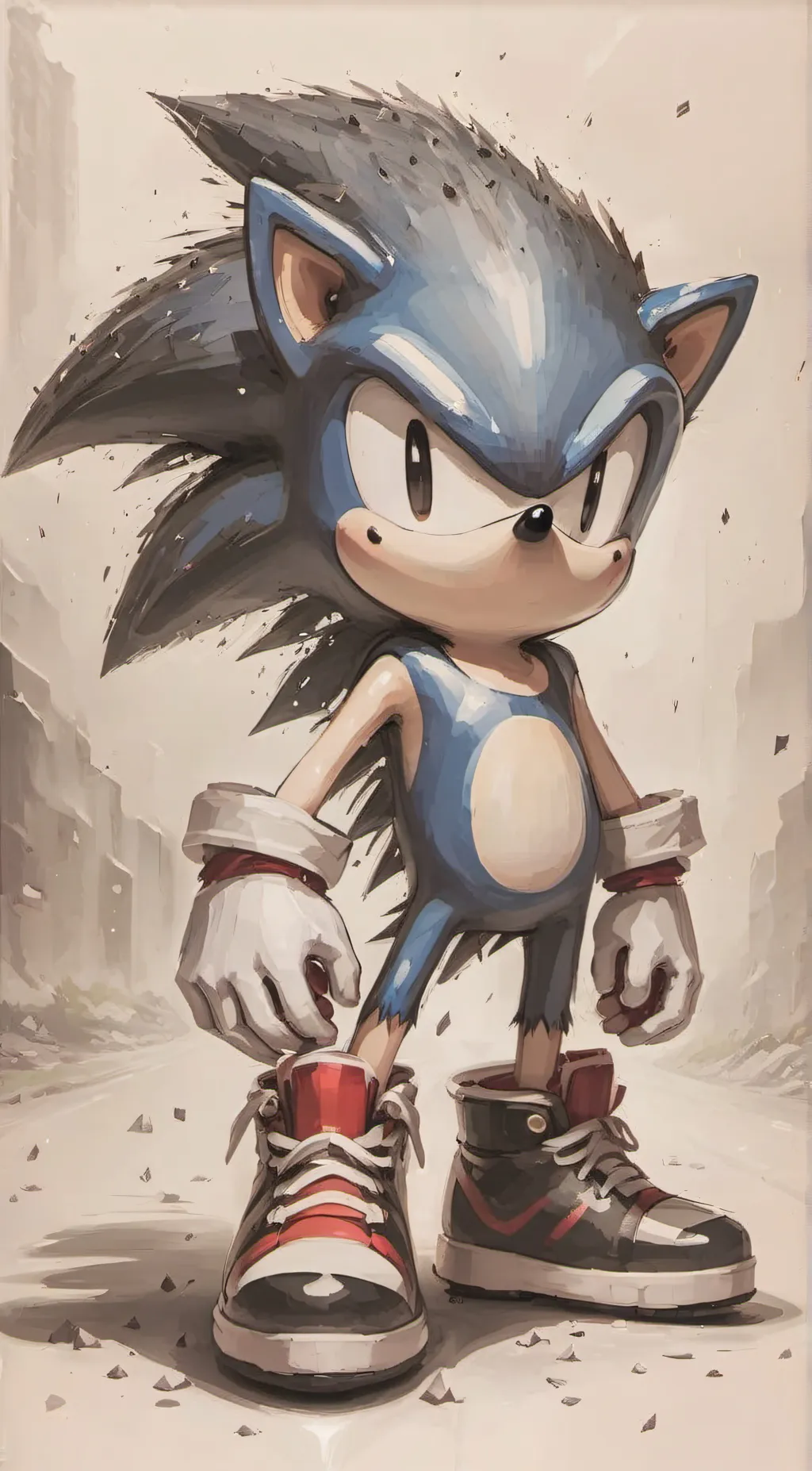 ai character: sonic background