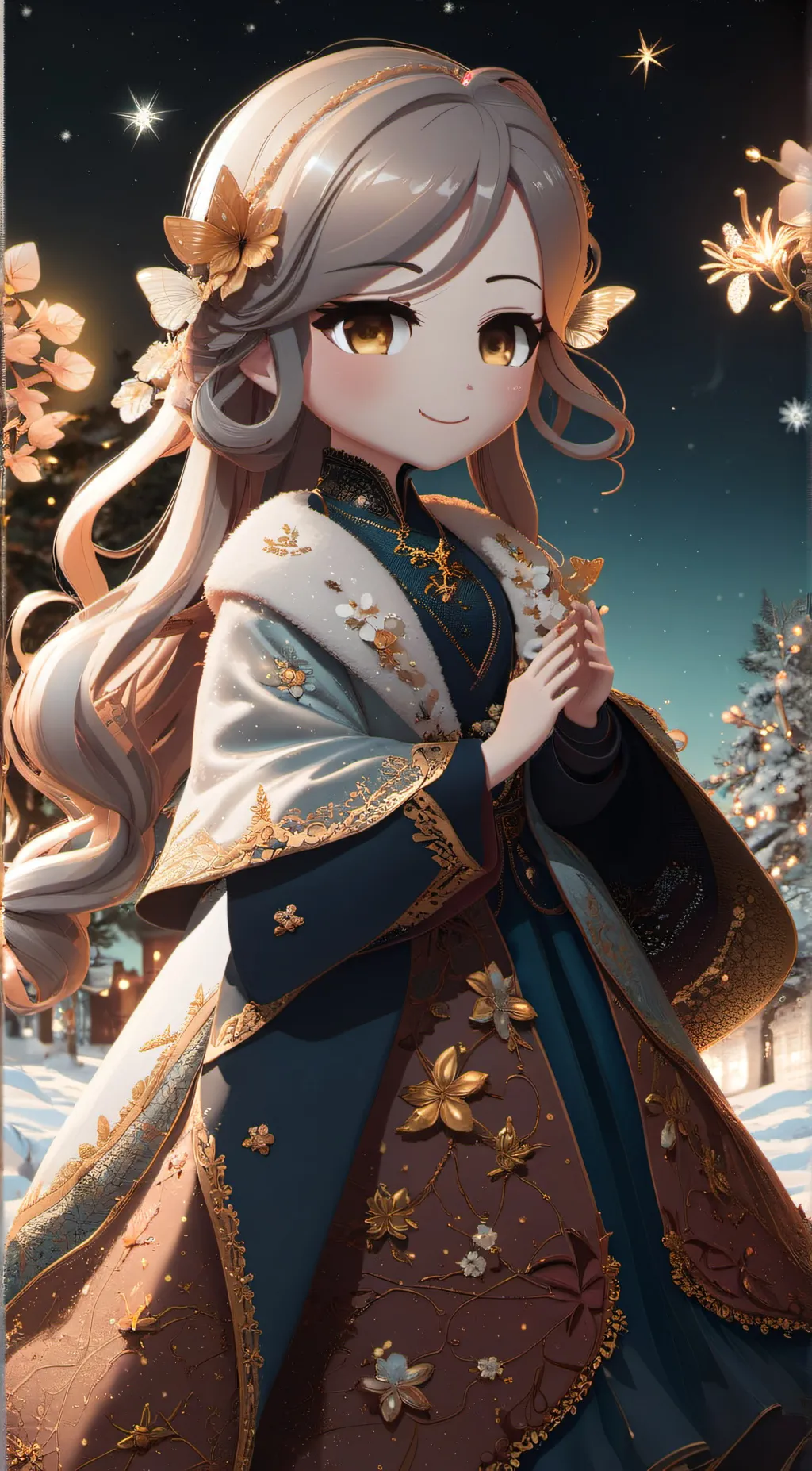 ai character: Lily background