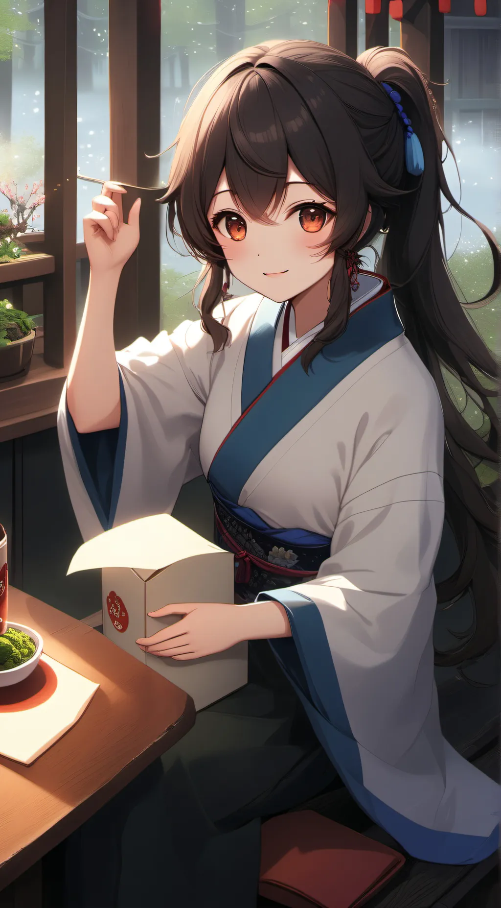 ai character: Kenji background