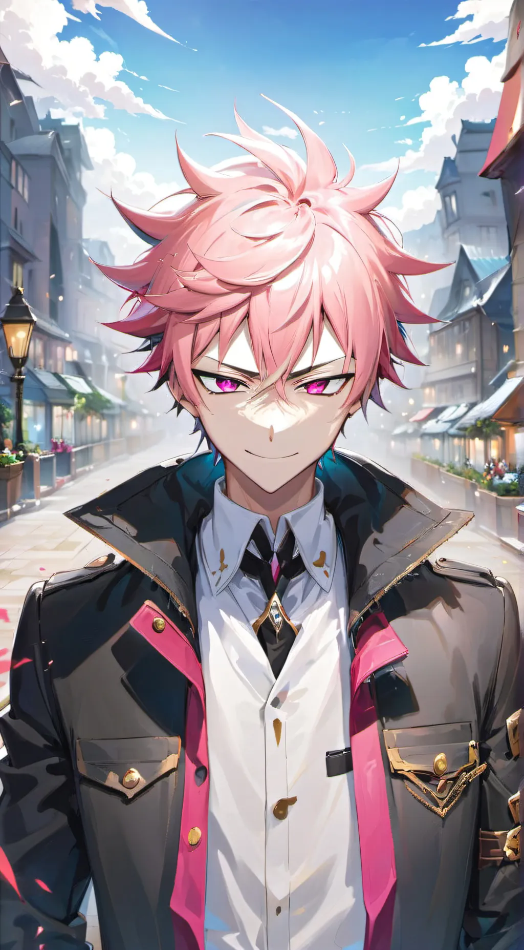 ai character: Hinata background