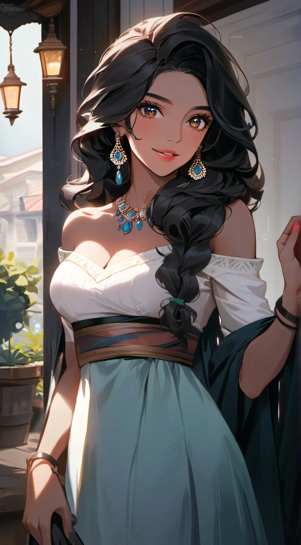 ai character: Maria background