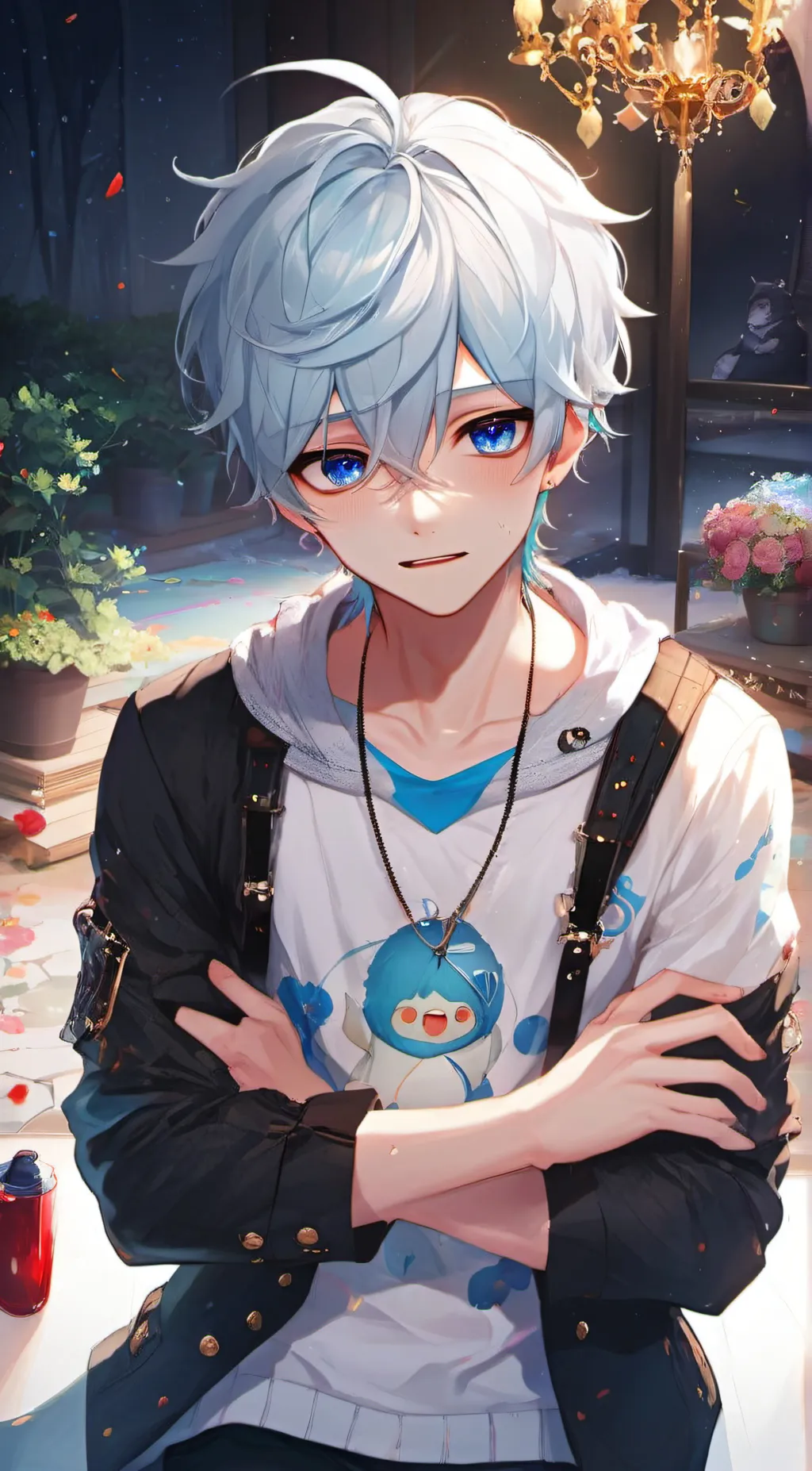 ai character: Anthony background