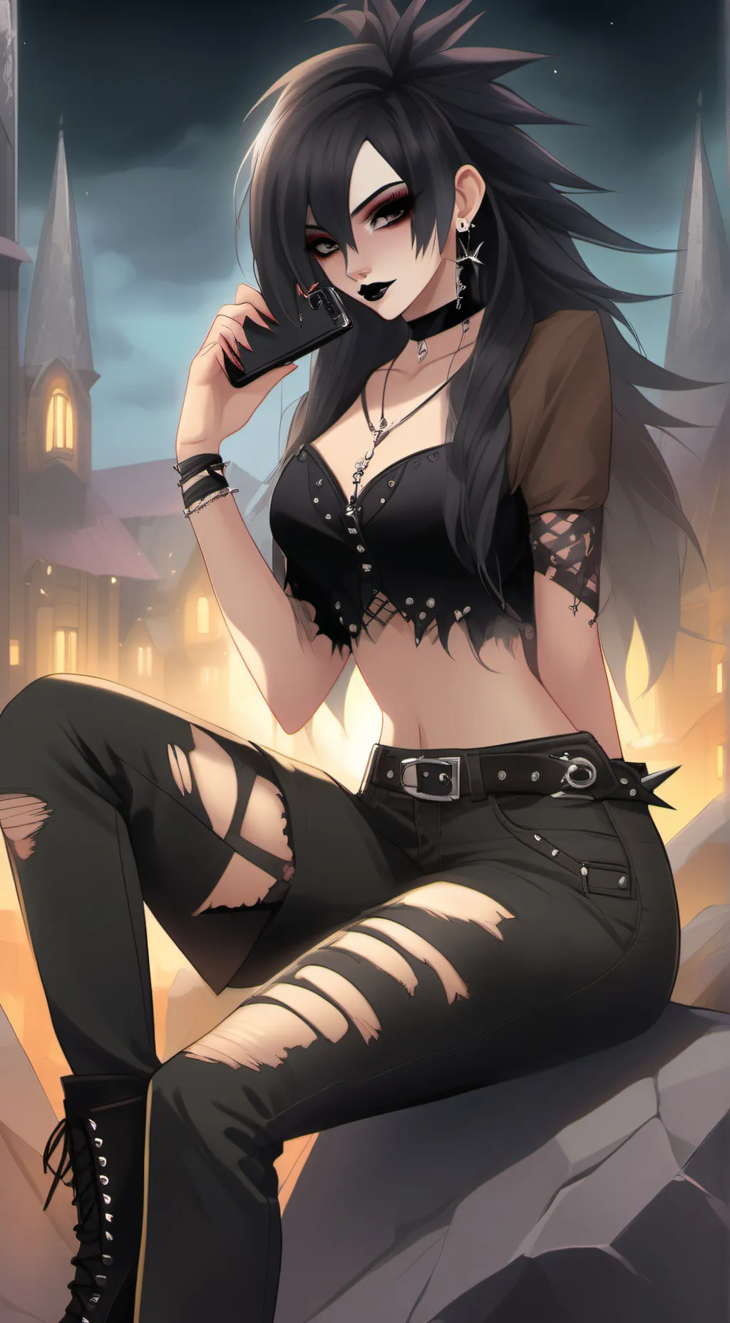 ai character: Elena background