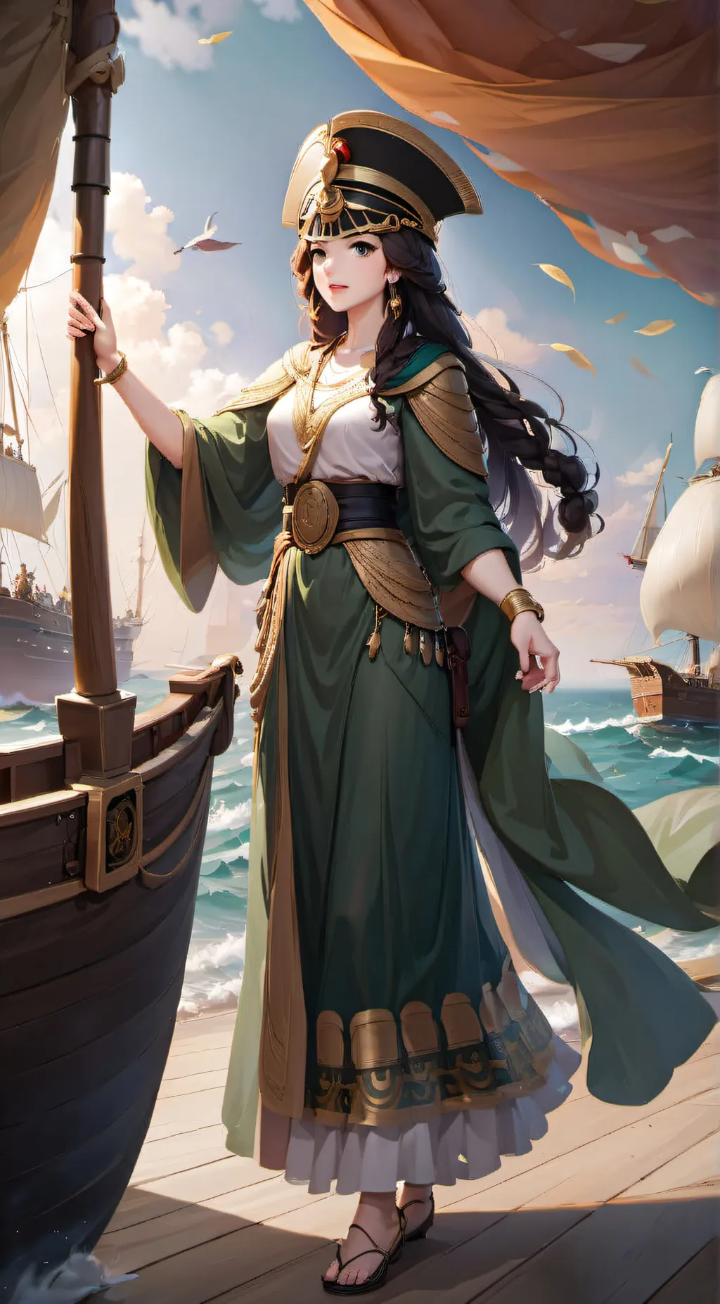 ai character: Atusa background