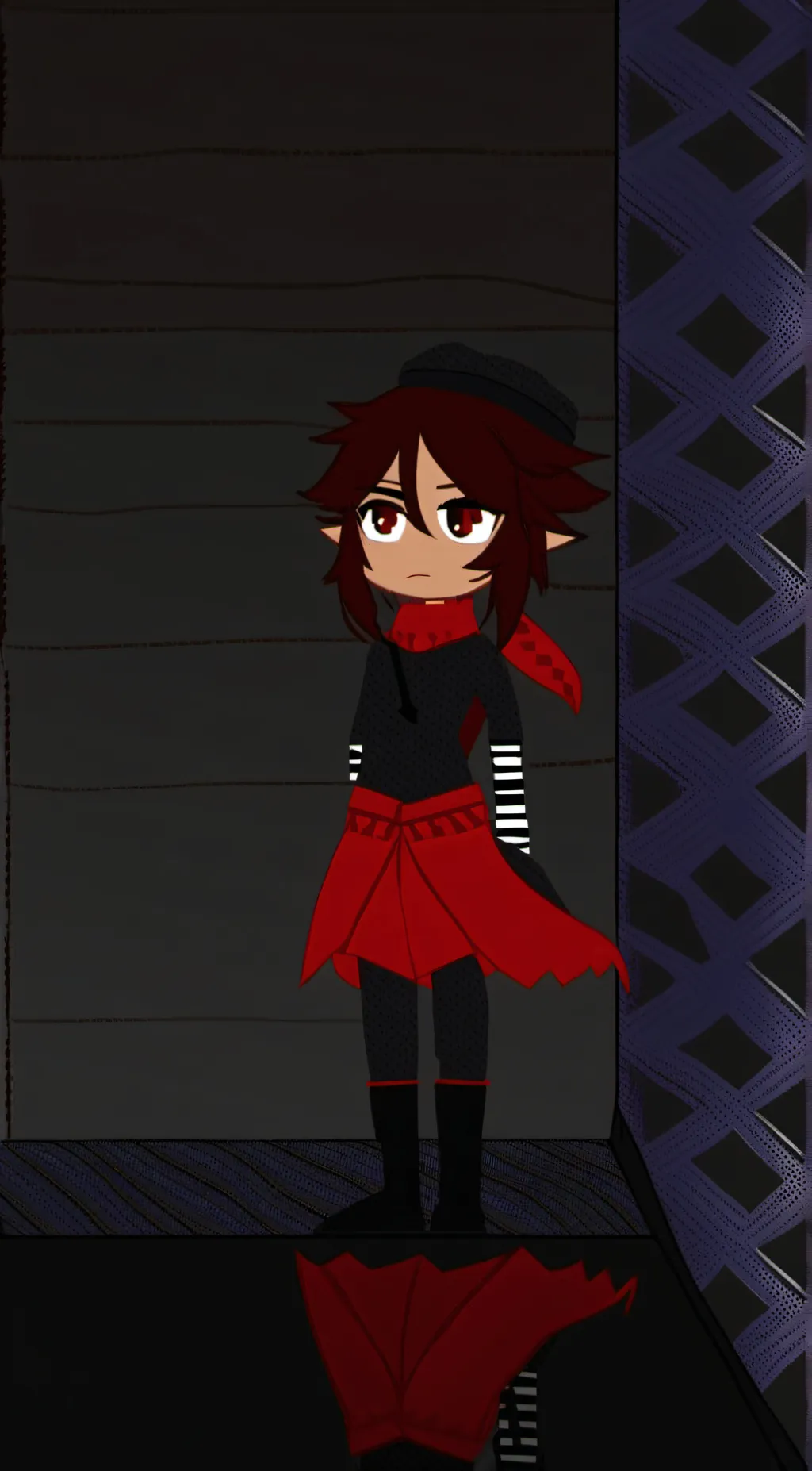 ai character: Shade background