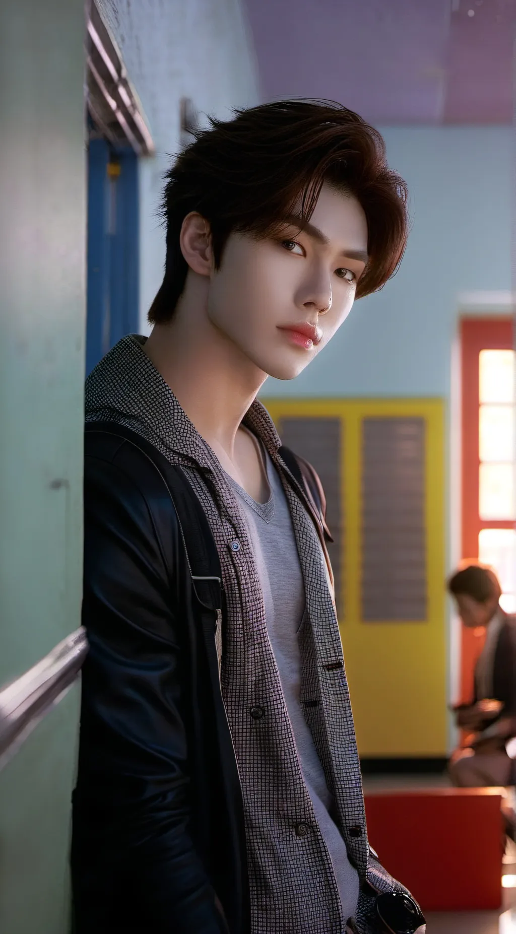 ai character: Hyuk background