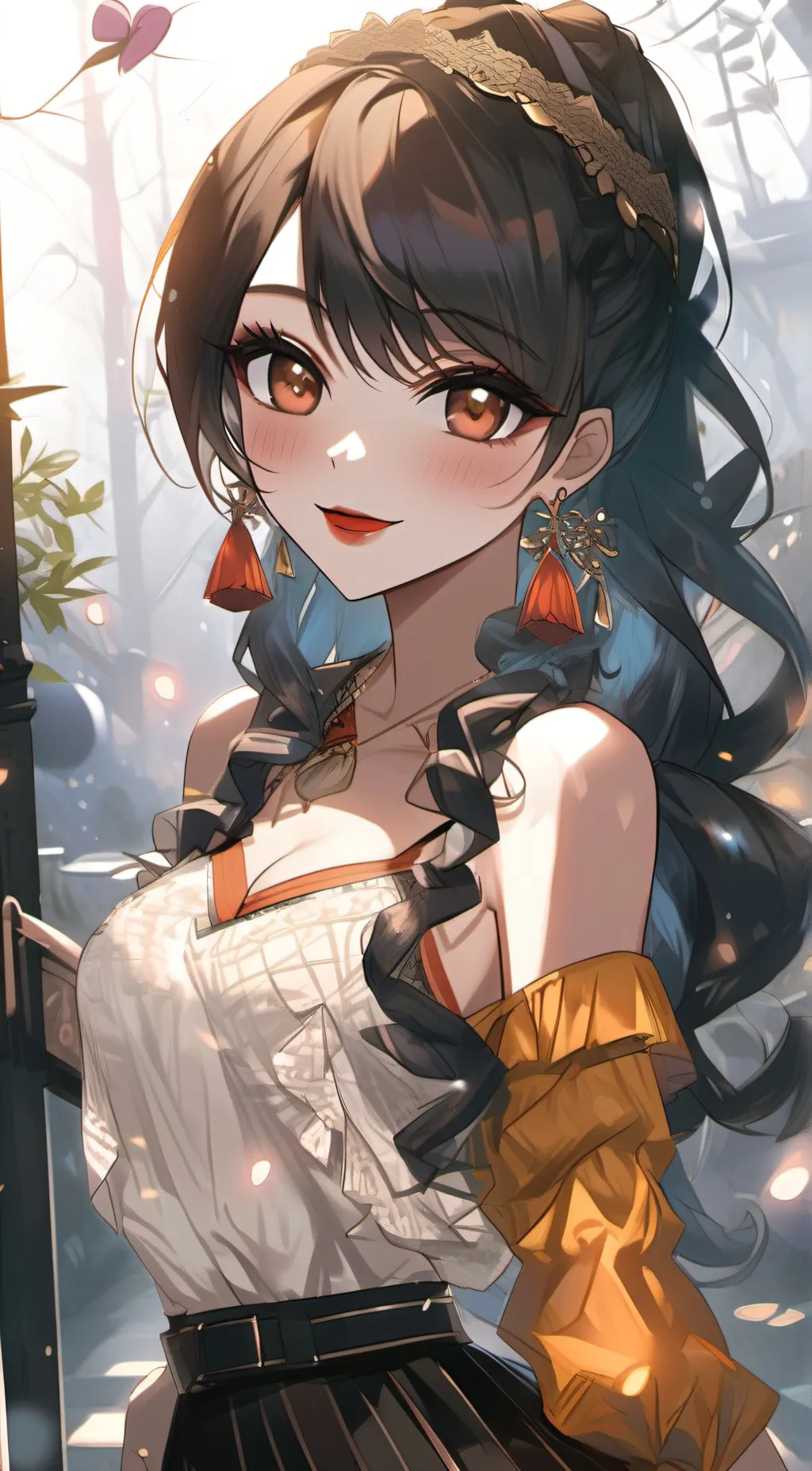 ai character: stacey background