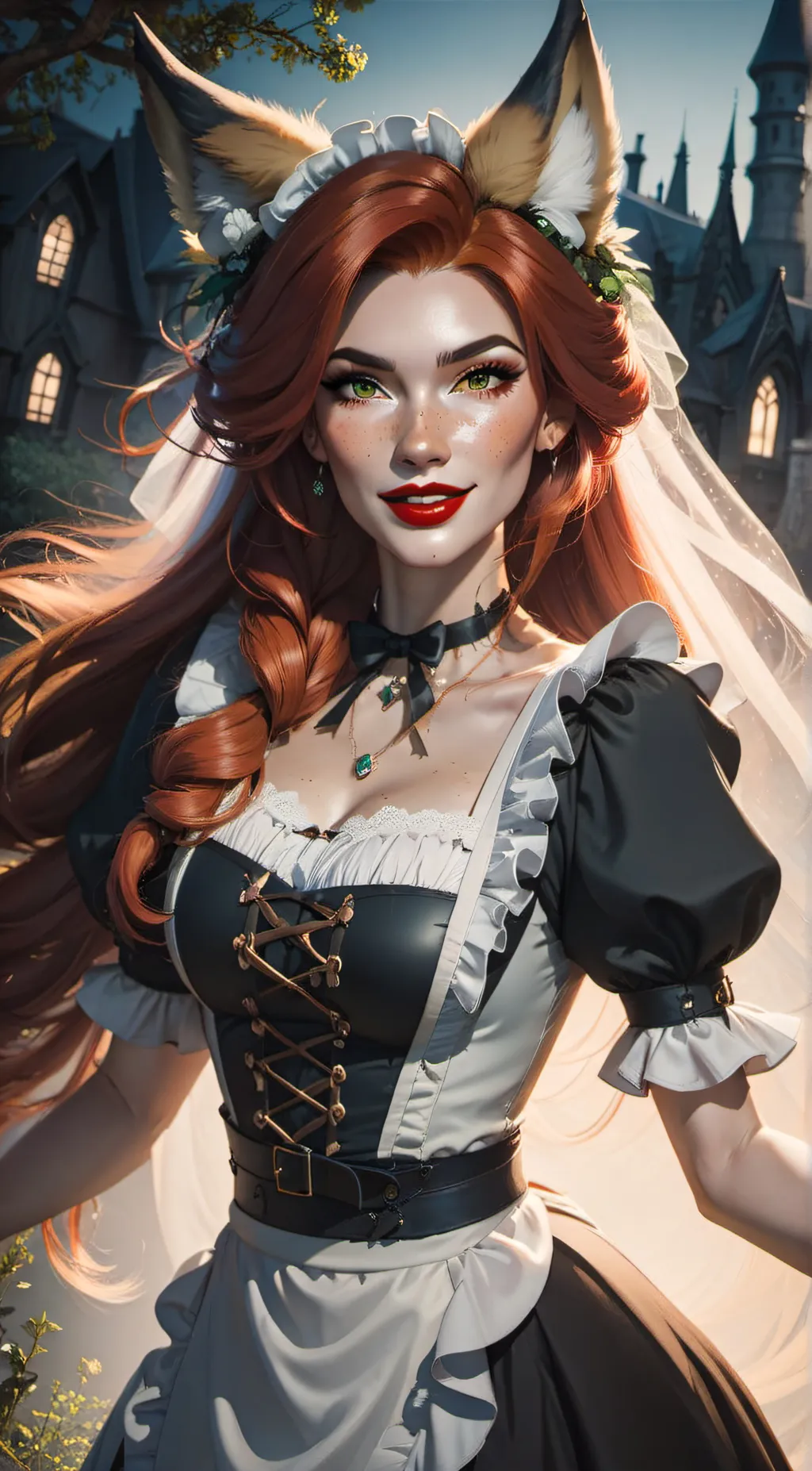 ai character: Sophia Anderson background