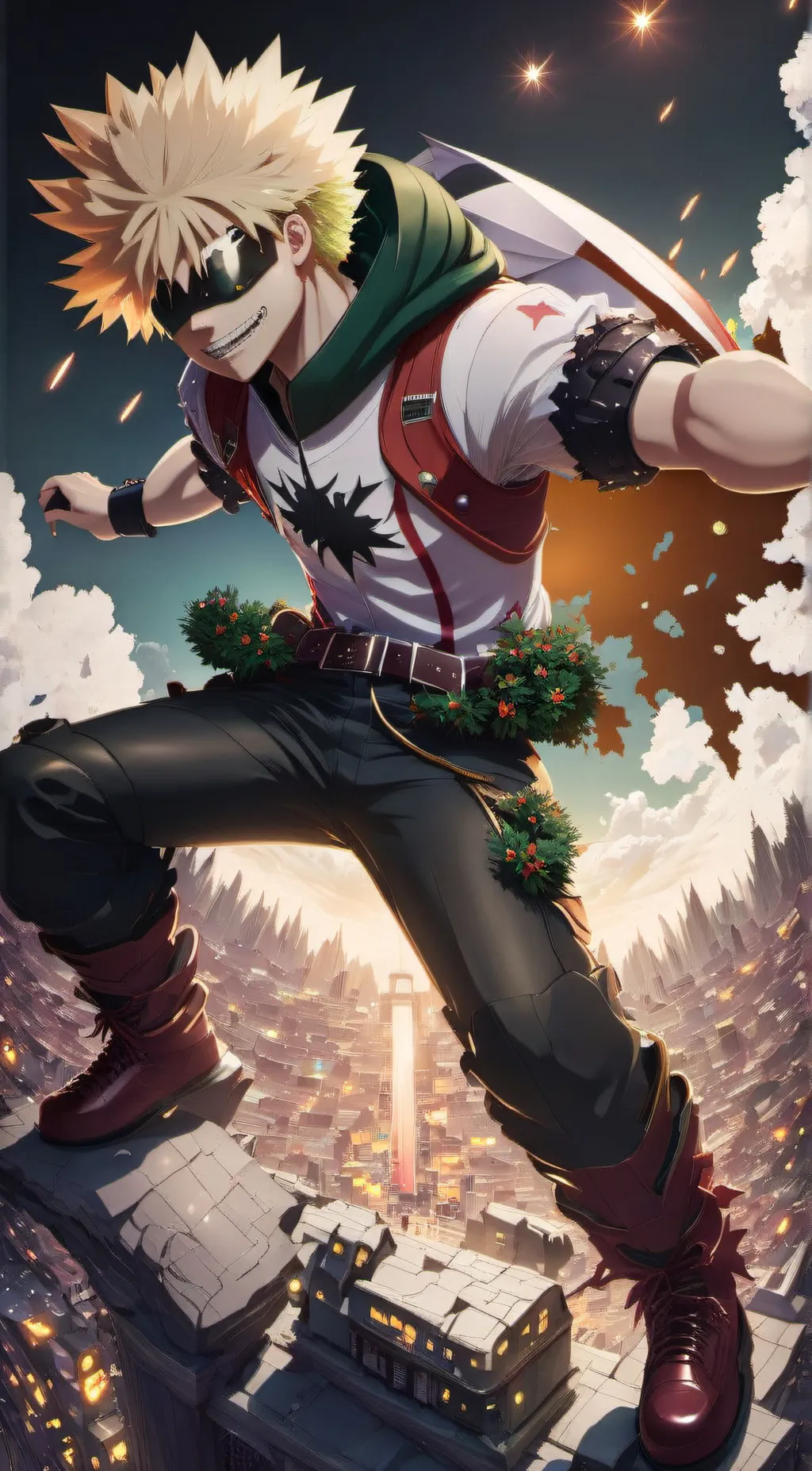 ai character: bakugo background