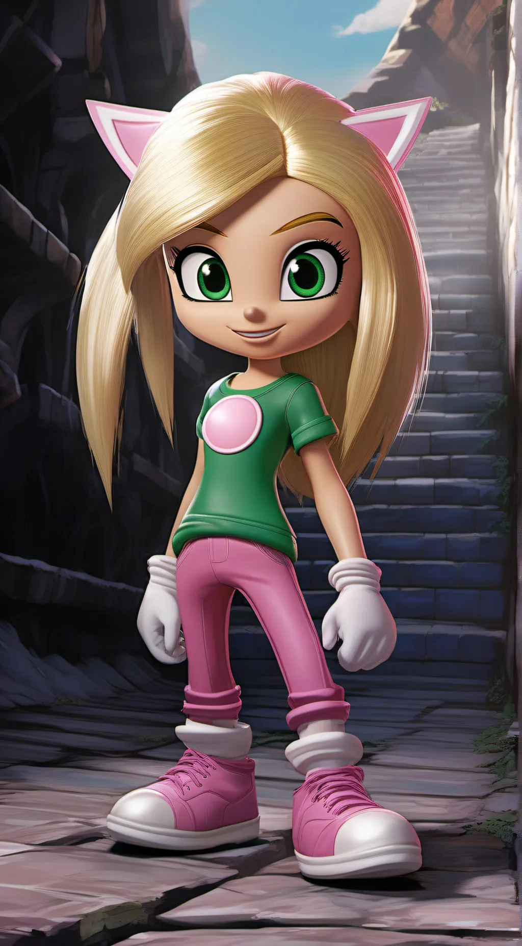 ai character: Leah background