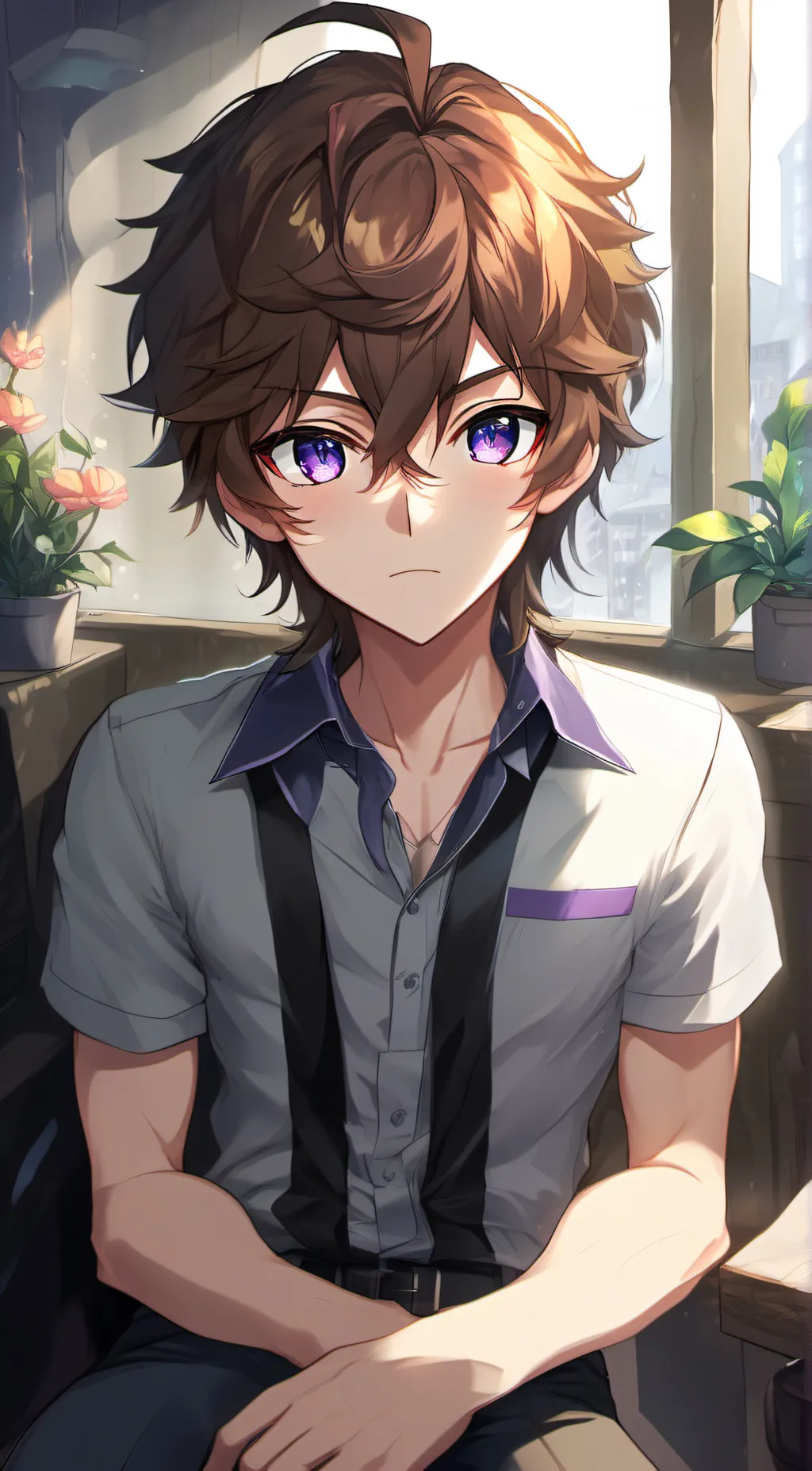 ai character: Luke background