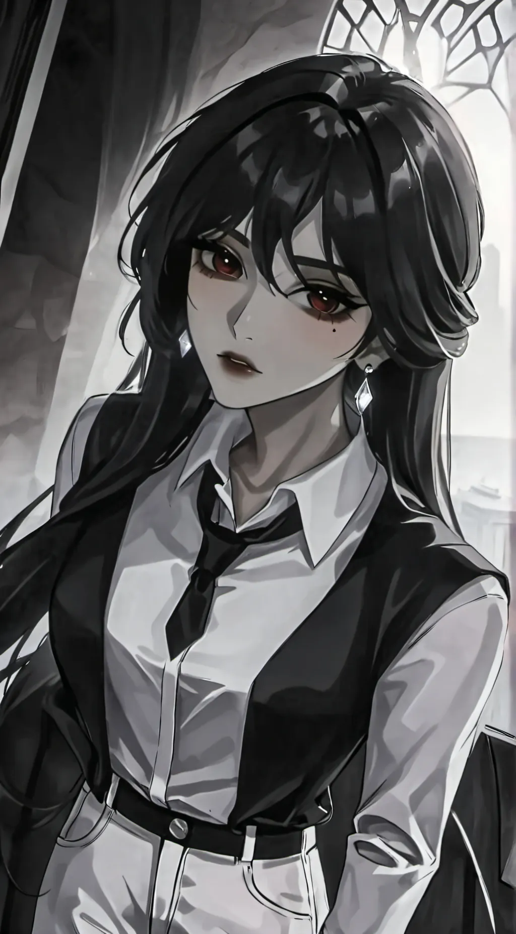 ai character: Me/lHannah Köln  background