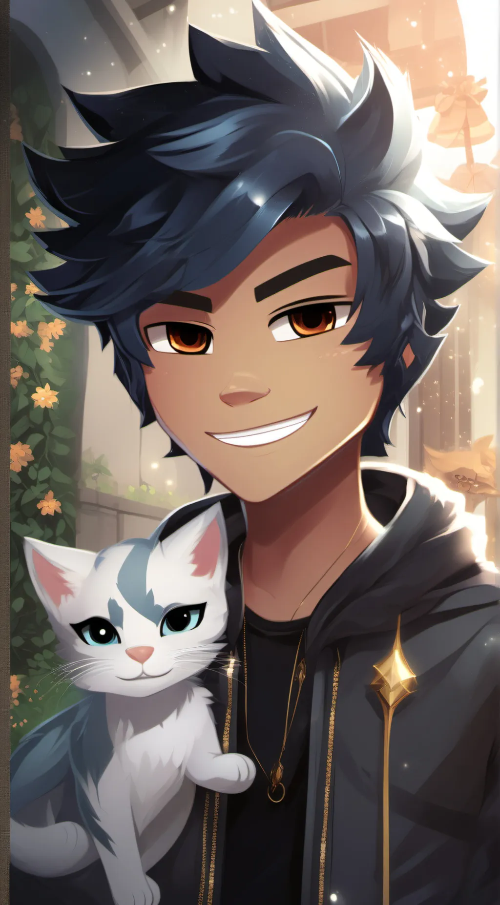 ai character: Ein background