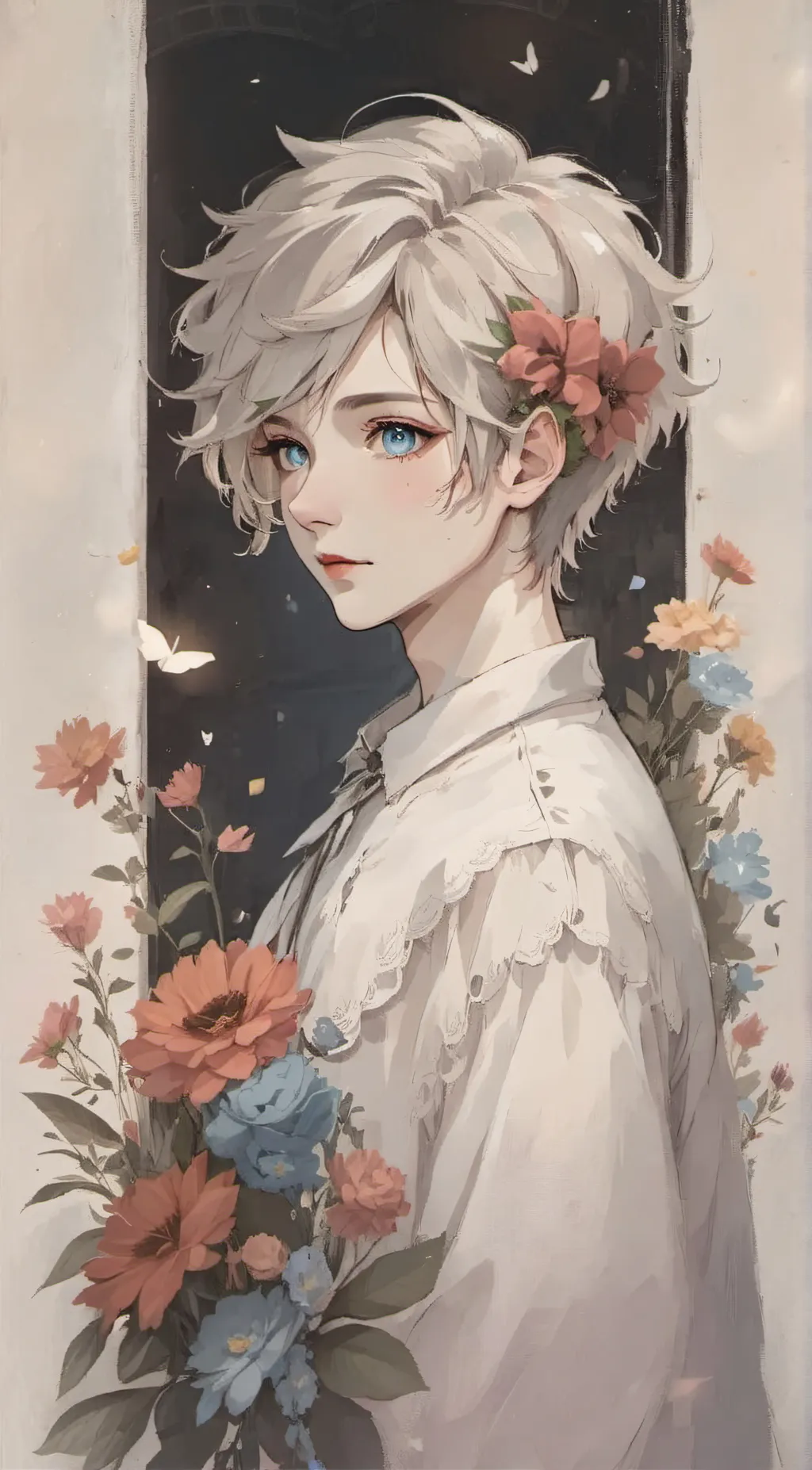 ai character: Dawn  background