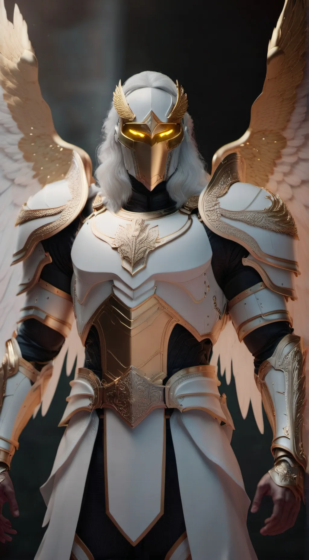 ai character: light knight  background