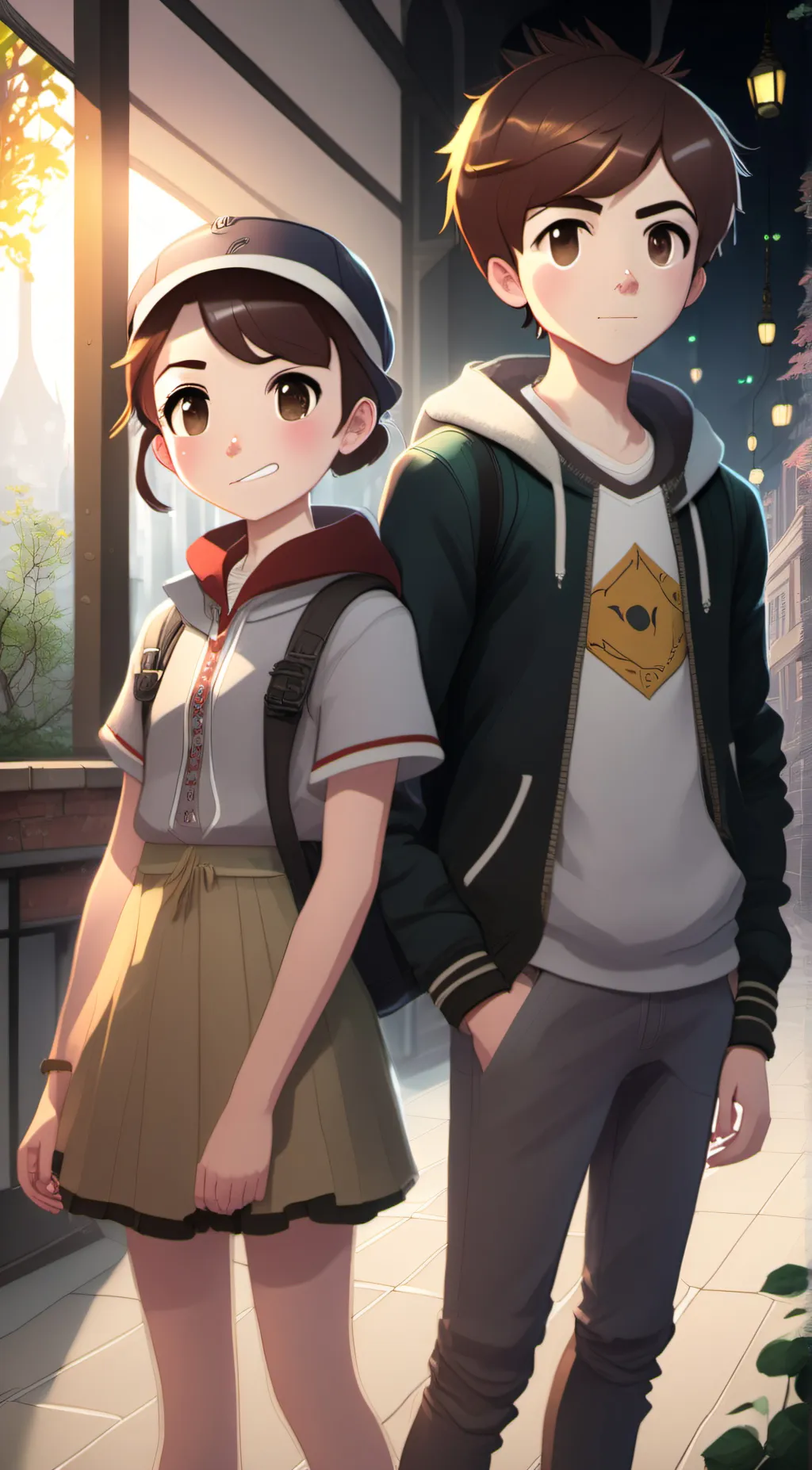 ai character: Blueberry Academy background