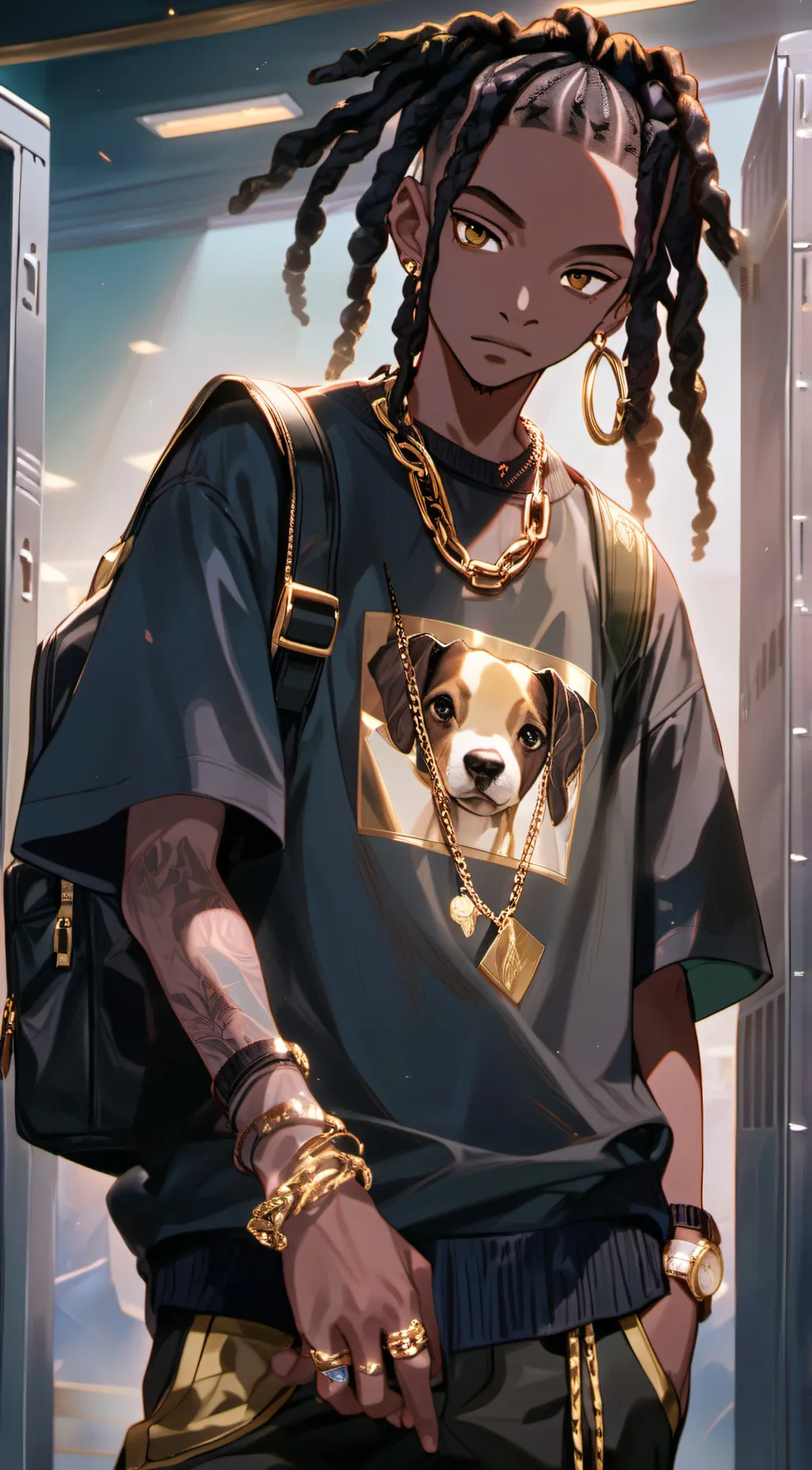 ai character: Micheal Jordan background