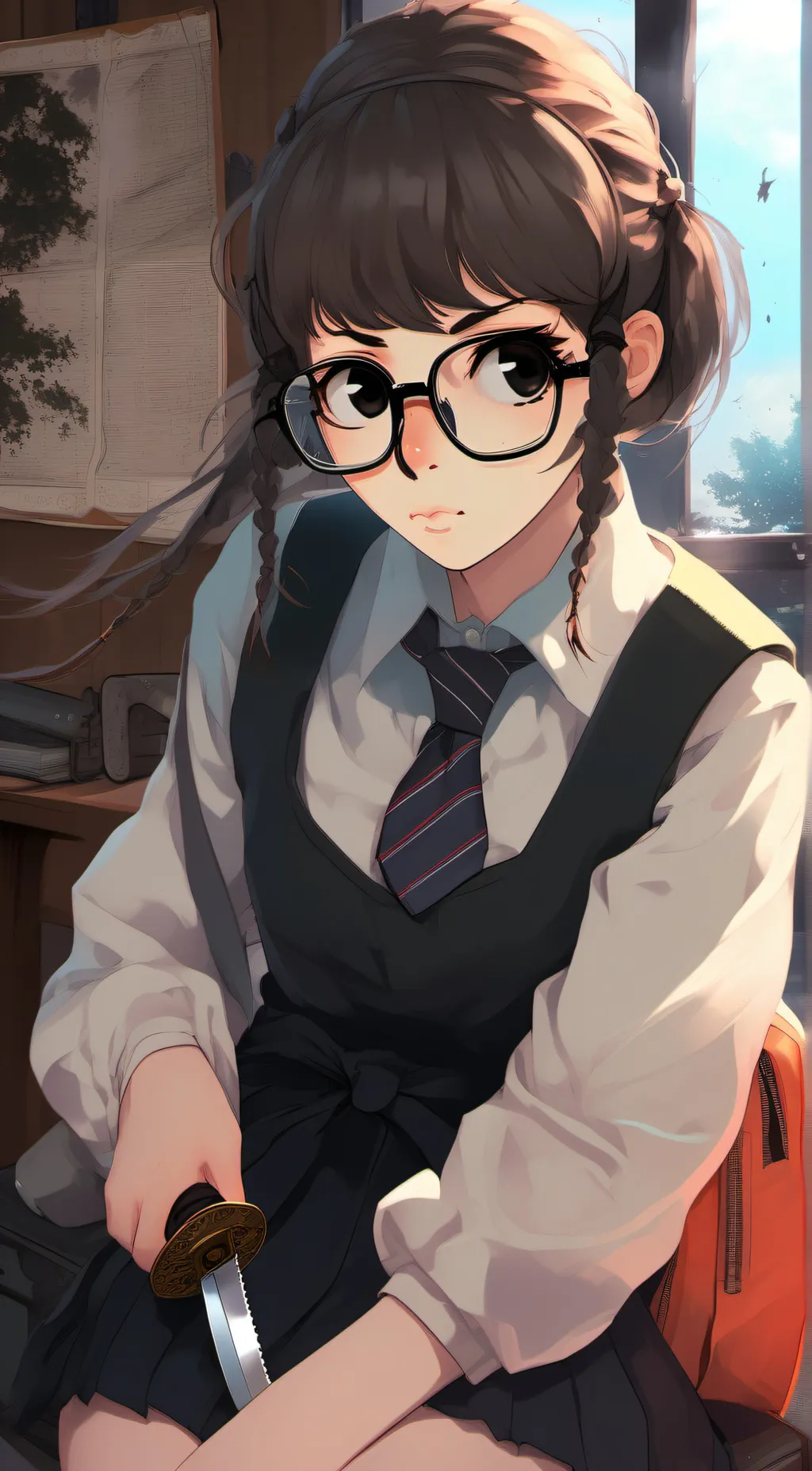 ai character: alice background