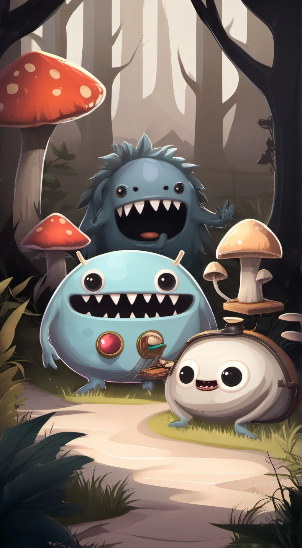 ai character: fung pray background