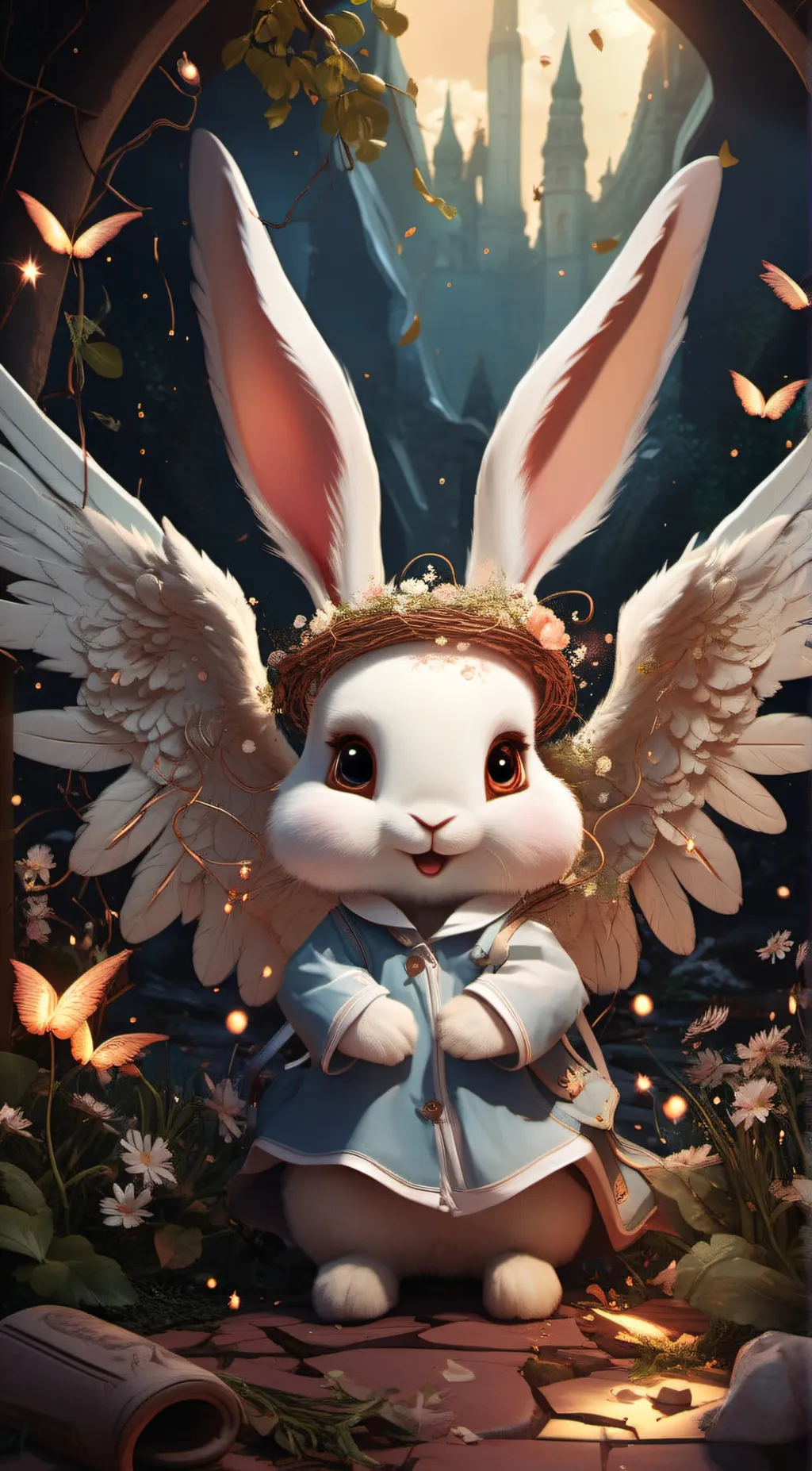 Talkie AI - Chat with angle hare