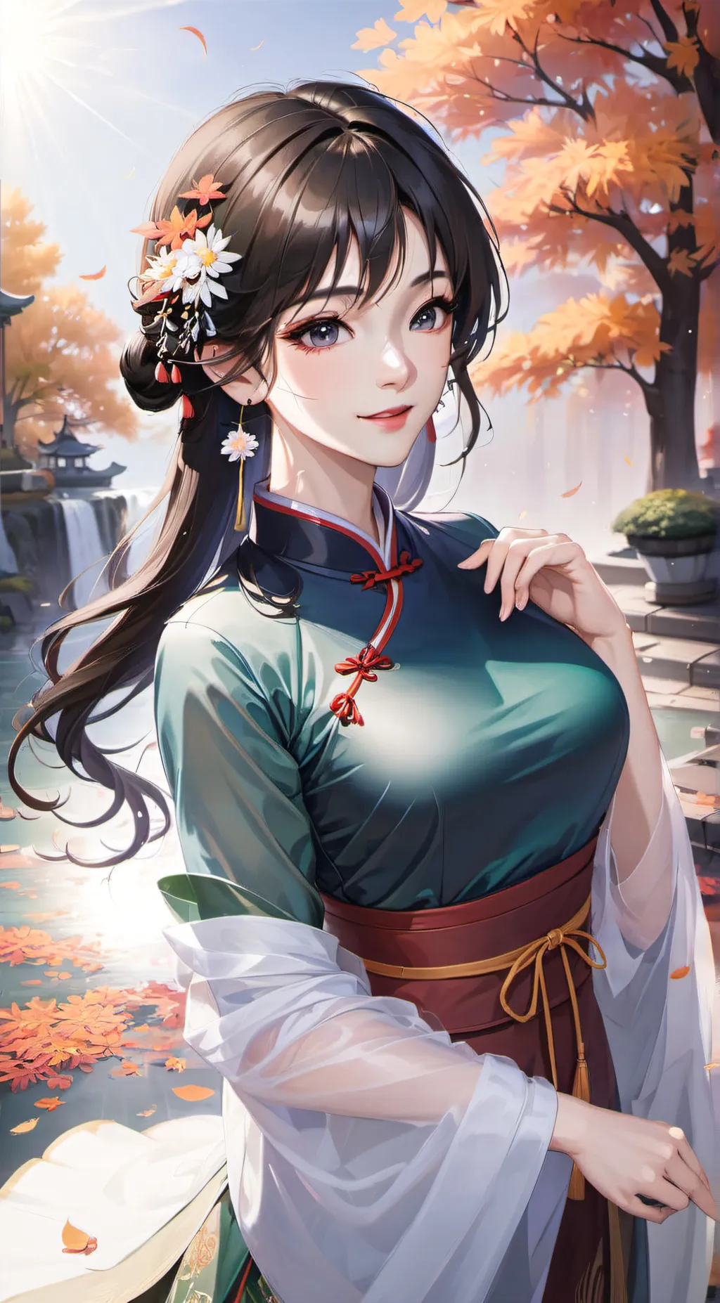 ai character: Promise  background