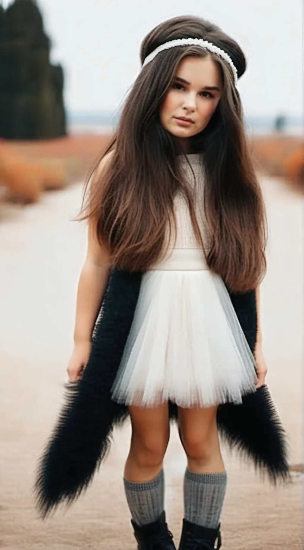 ai character: JullietPoltergiest background