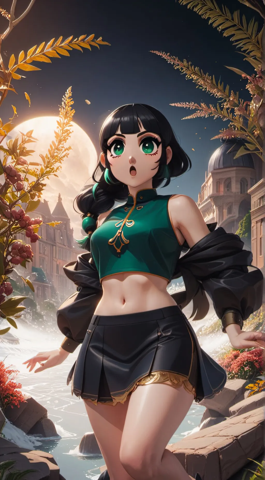 ai character: Diminish  background