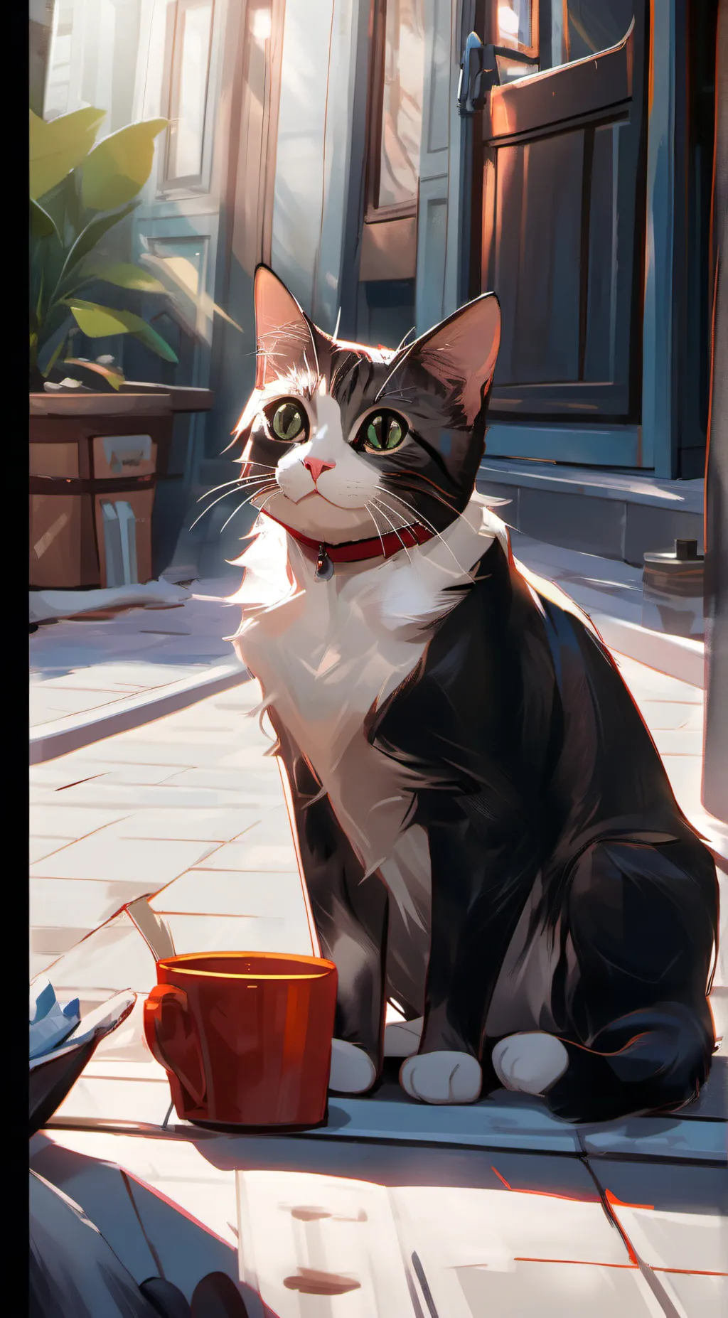 ai character: tilly background