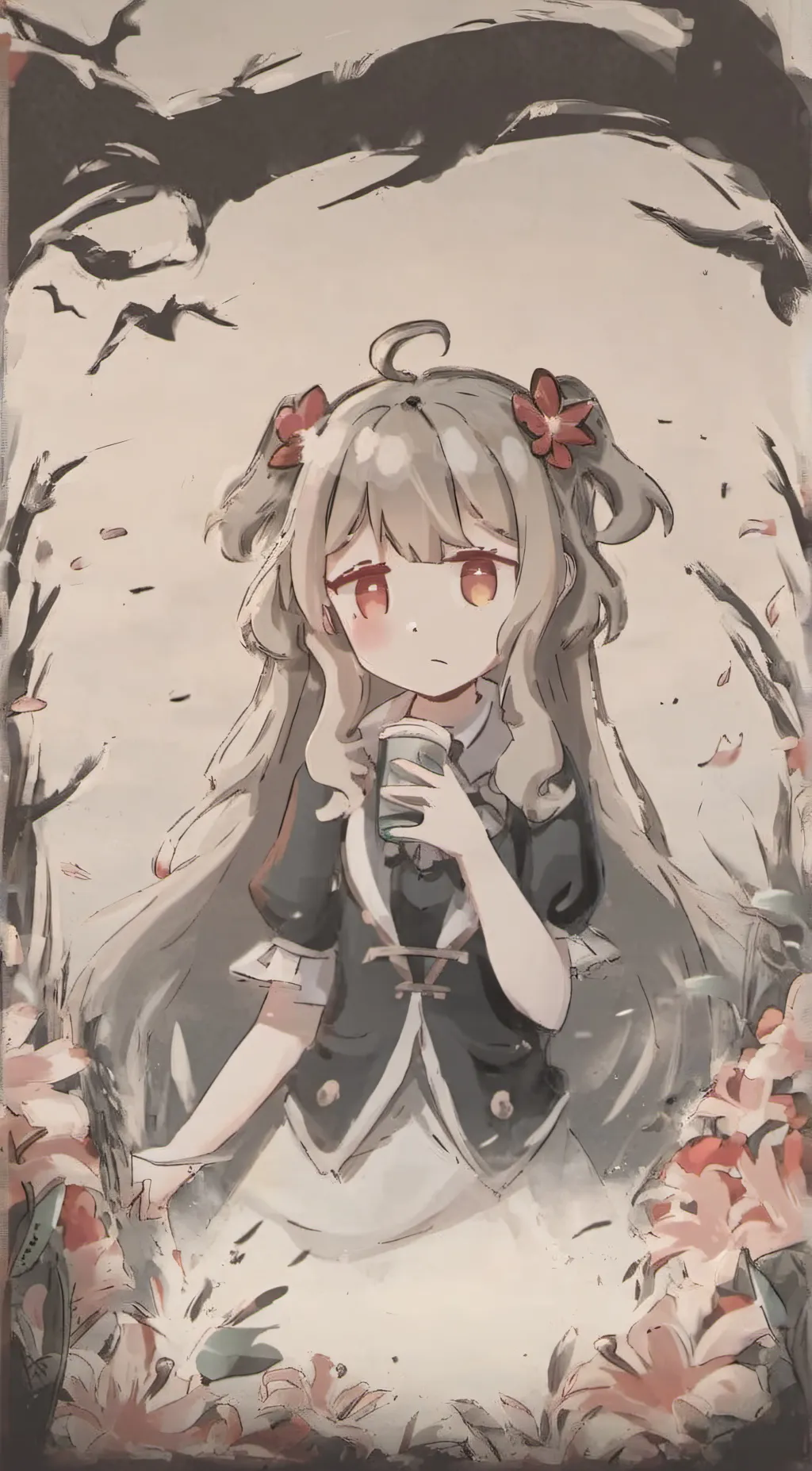 ai character: sunny background