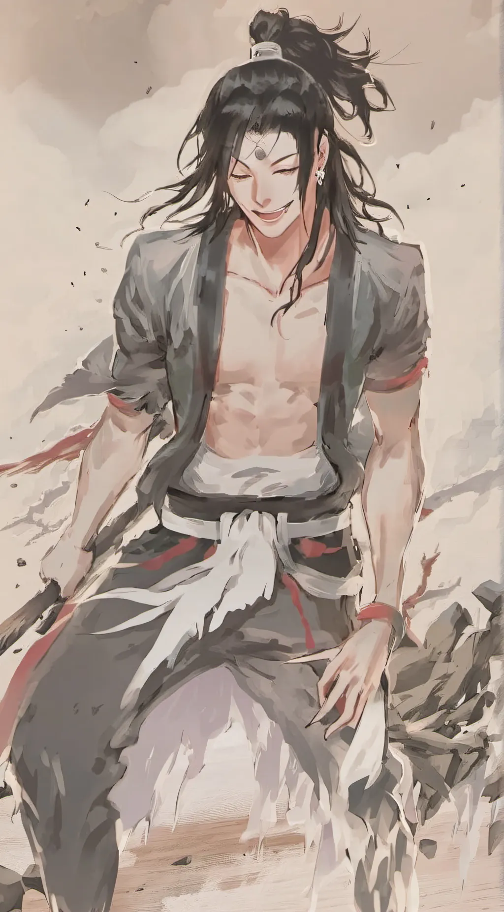 ai character: Suguru Geto  background