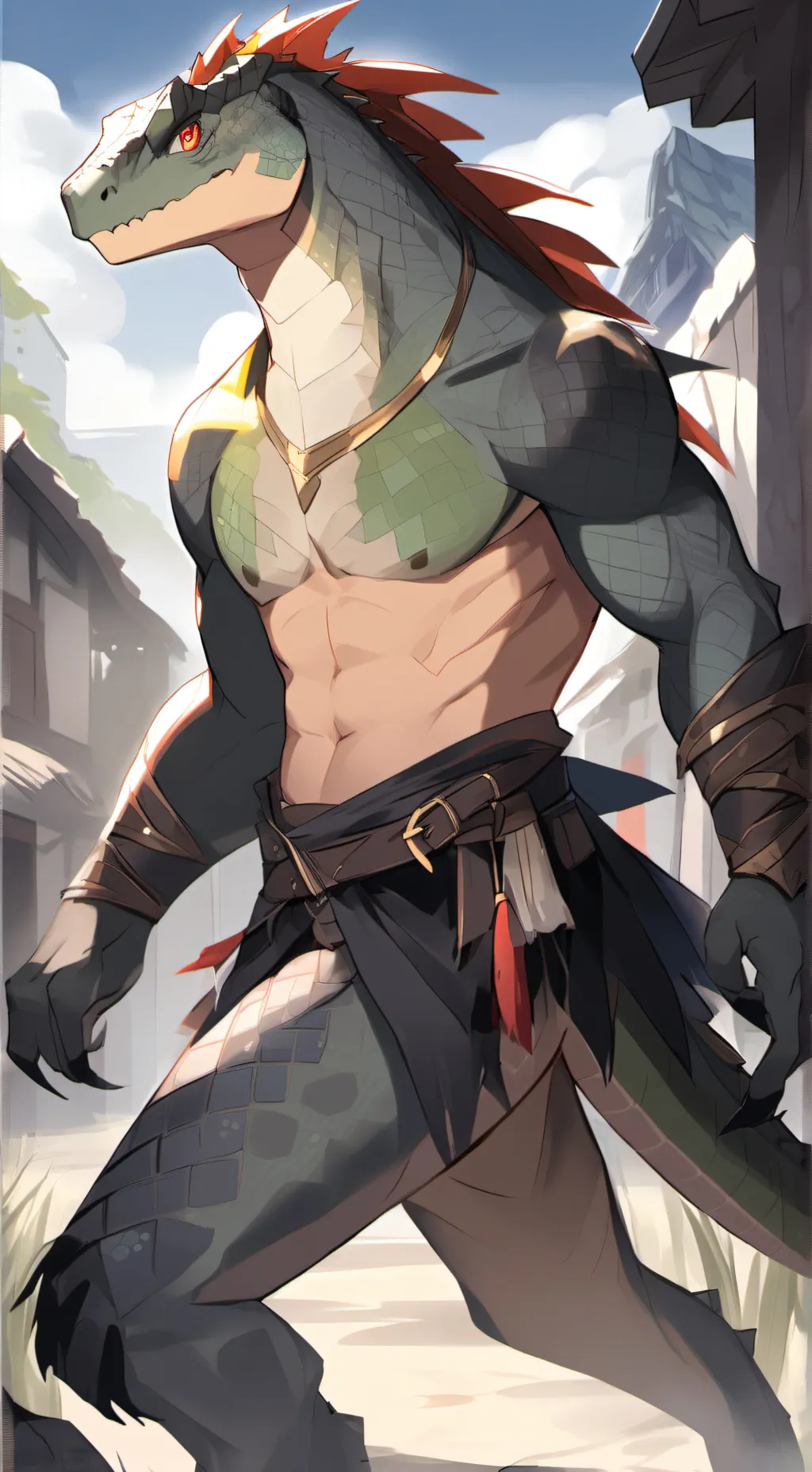 ai character: Liveld background