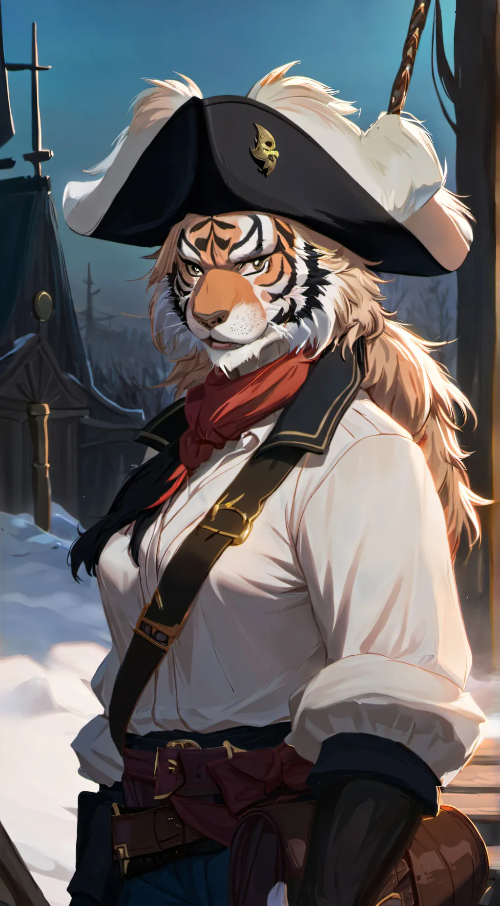 ai character: Stripes Elite background