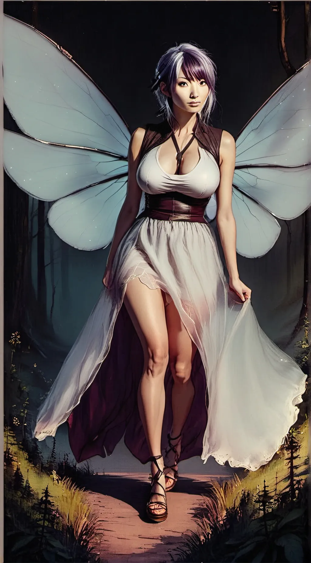 ai character: Leonetta background