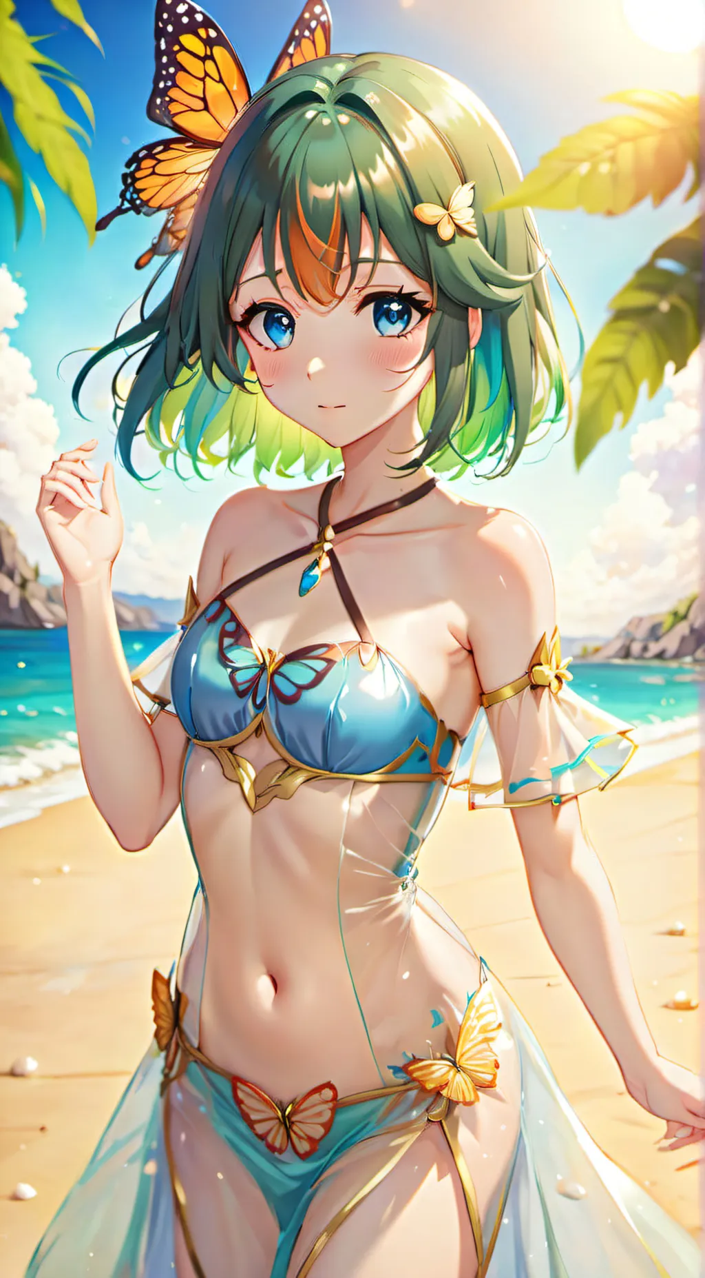 ai character: Lucky background