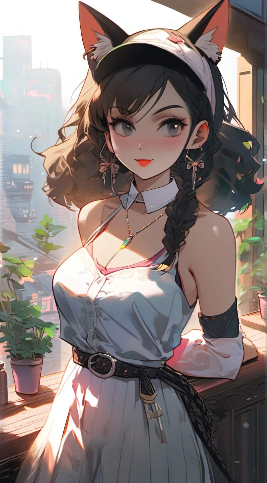 ai character: Gem background