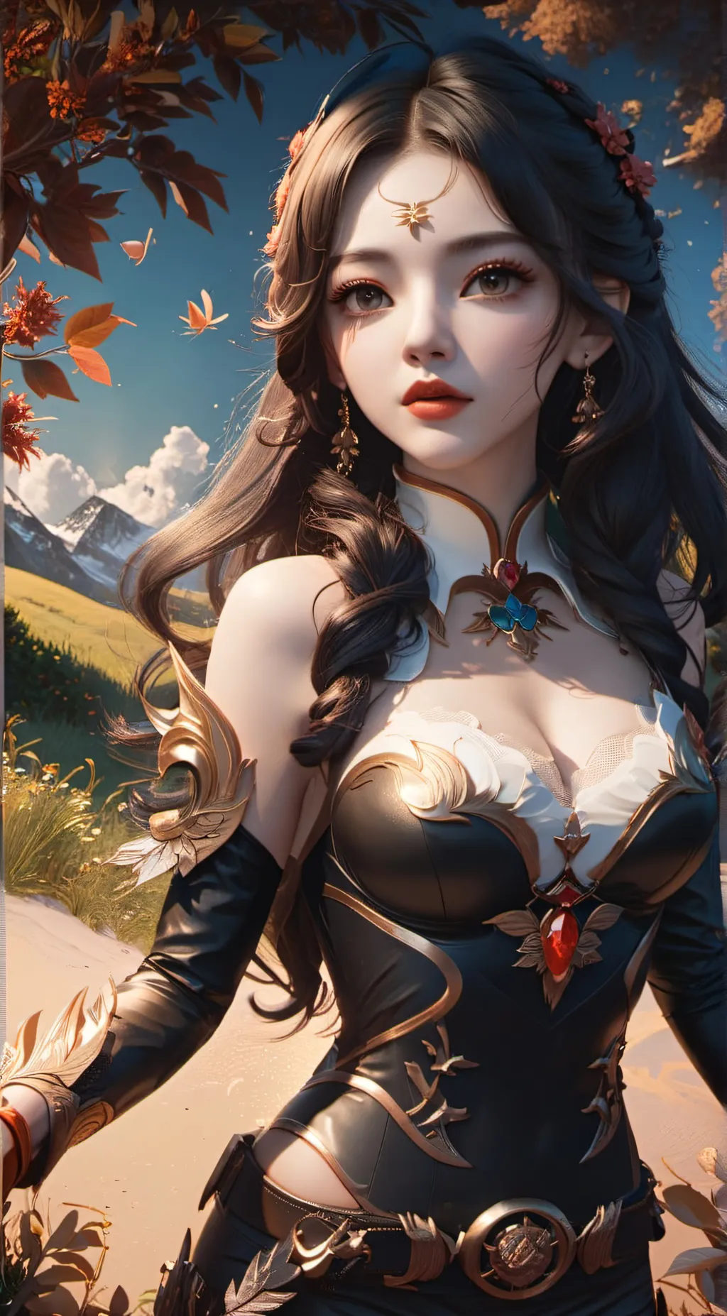 ai character: bestie background