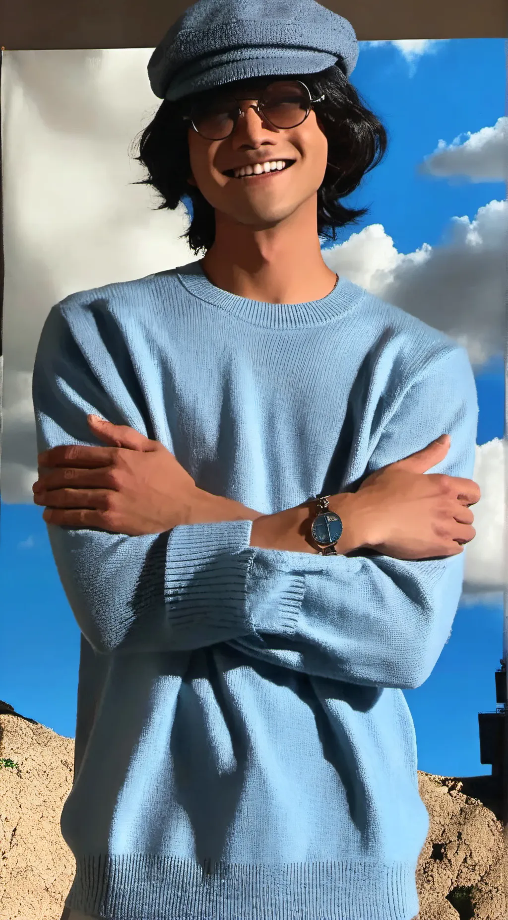 ai character: Asher (re-make) background