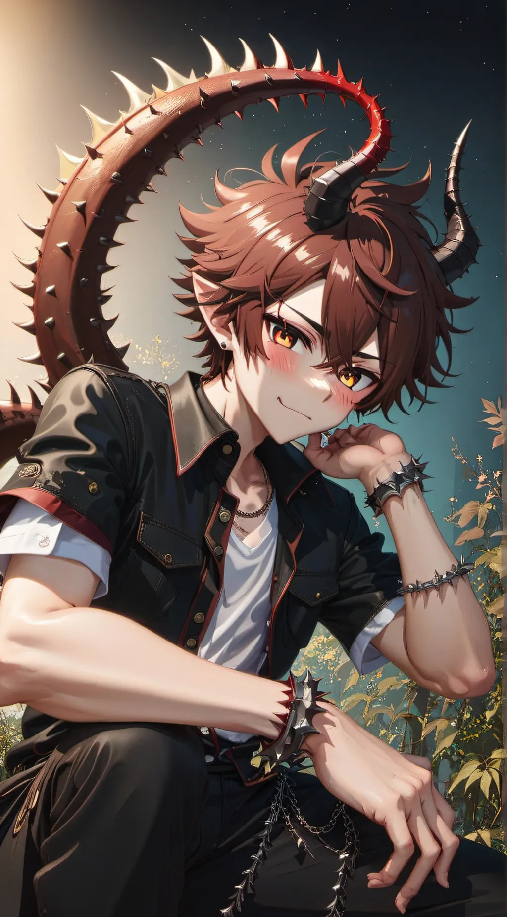 ai character: vamp background