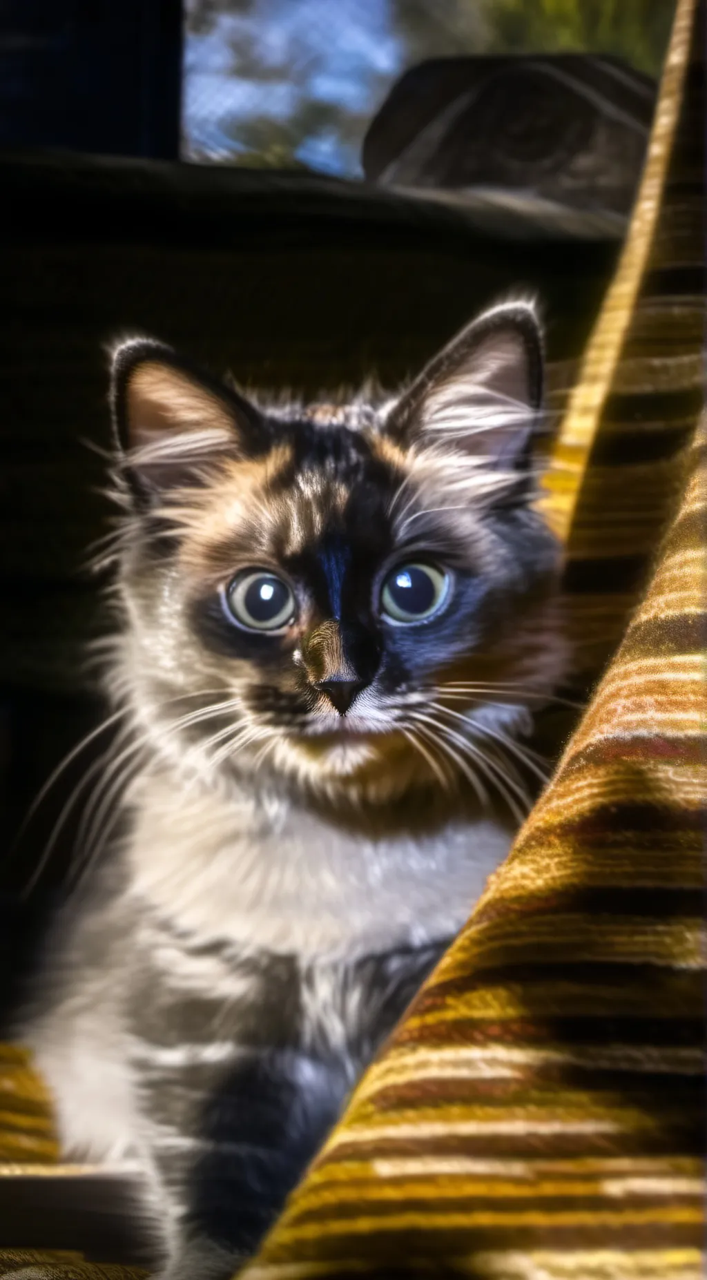 ai character: Luna background