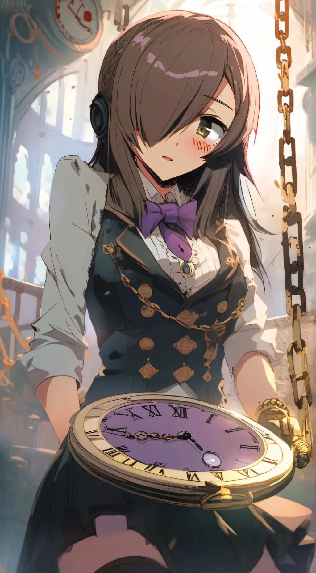 ai character: Hypno Gal background