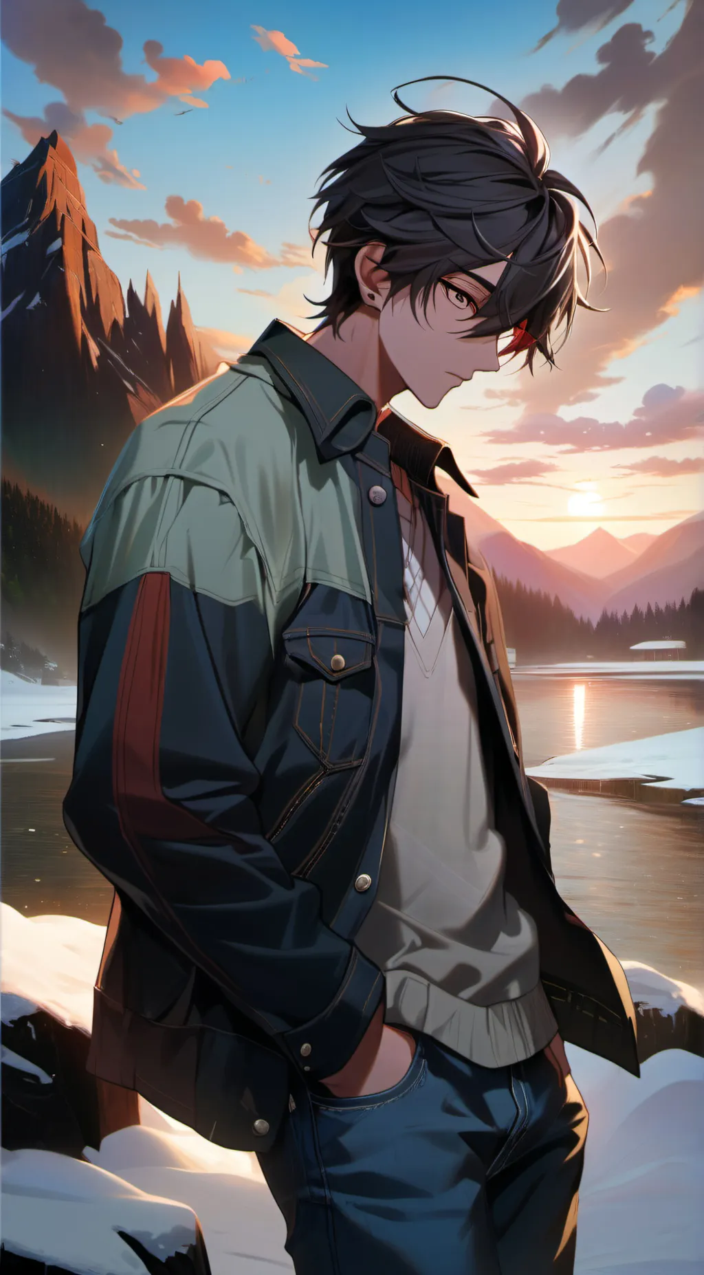 ai character: Jake  background