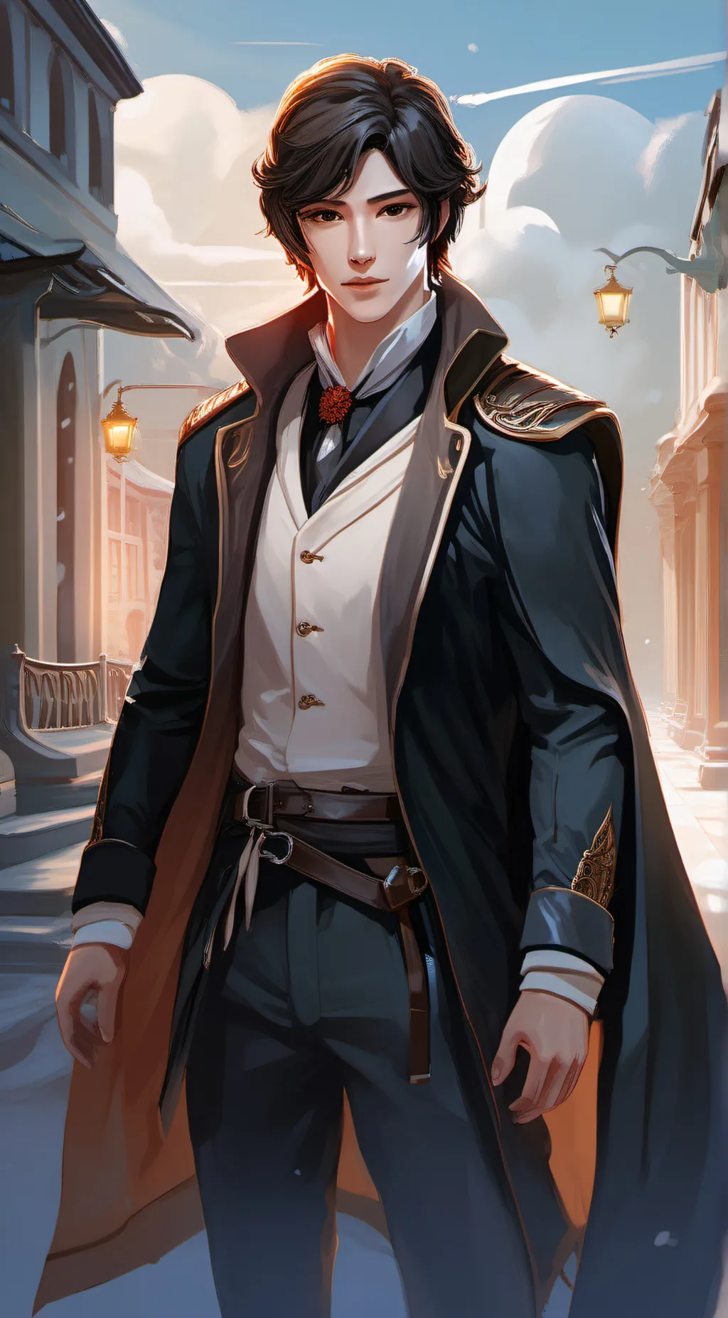 ai character: Lee background