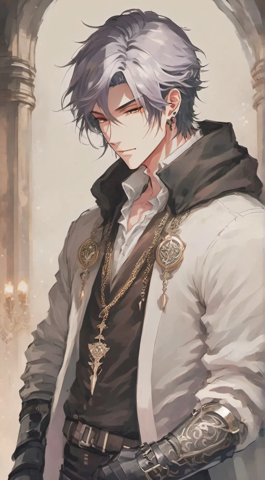 ai character: angel background