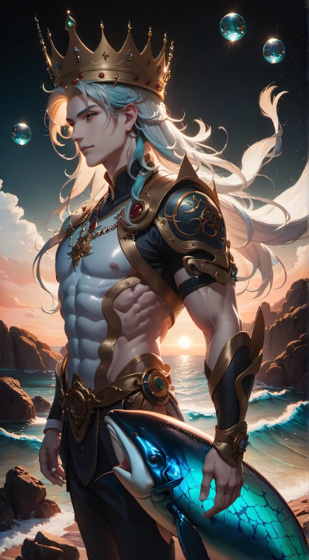 ai character: Siren kings background