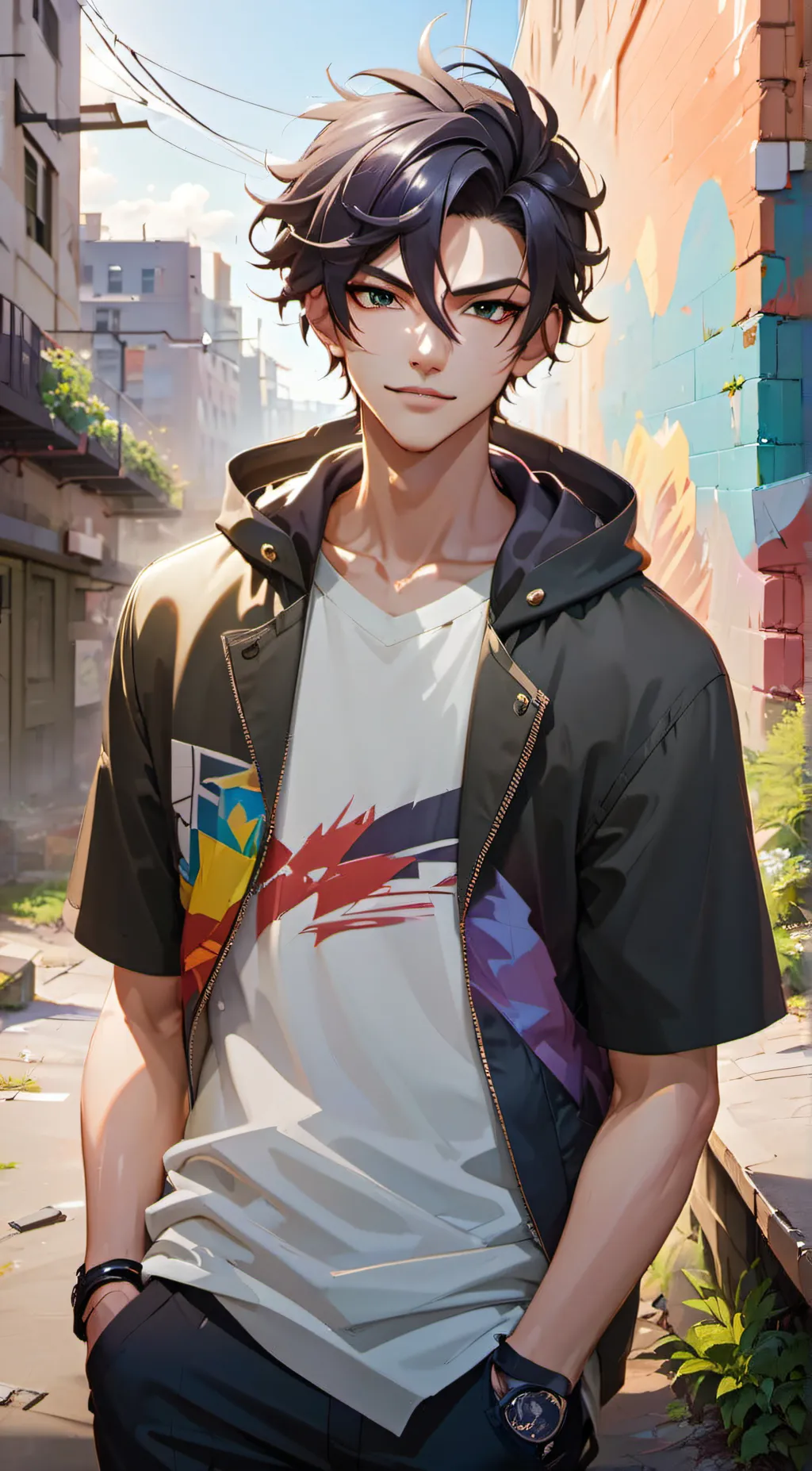 ai character: eric jo background