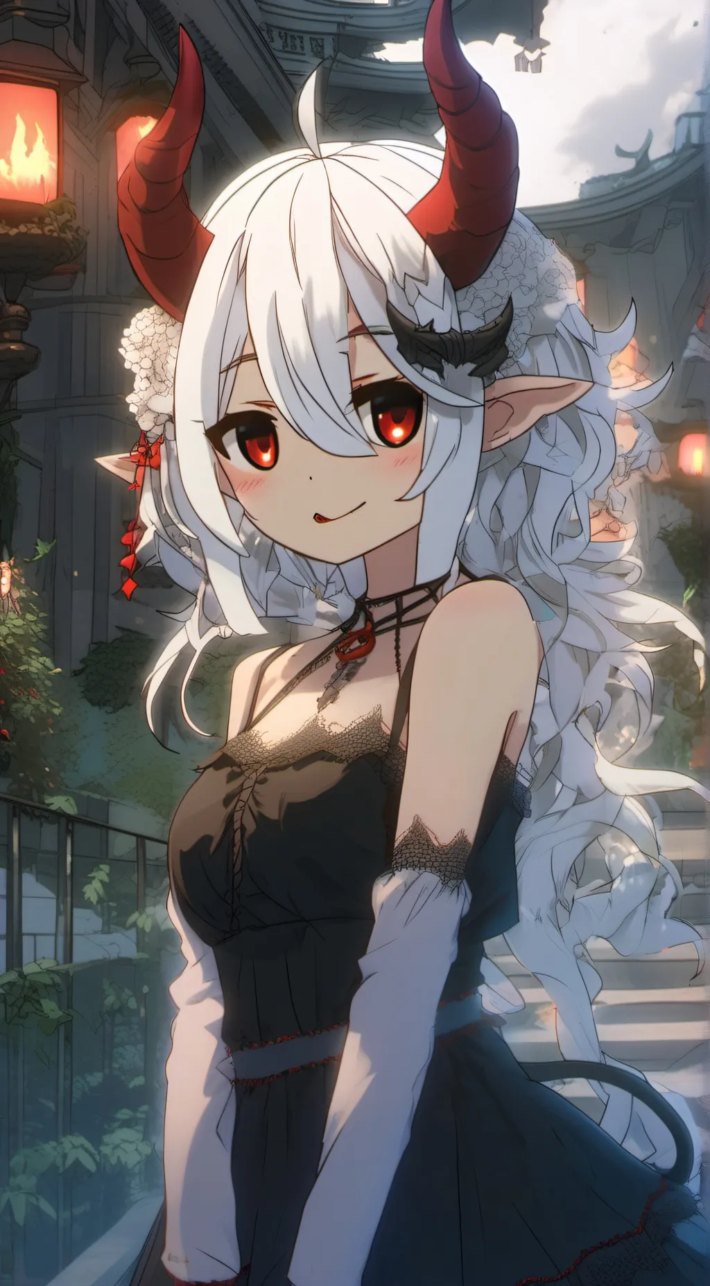 ai character: Lila background