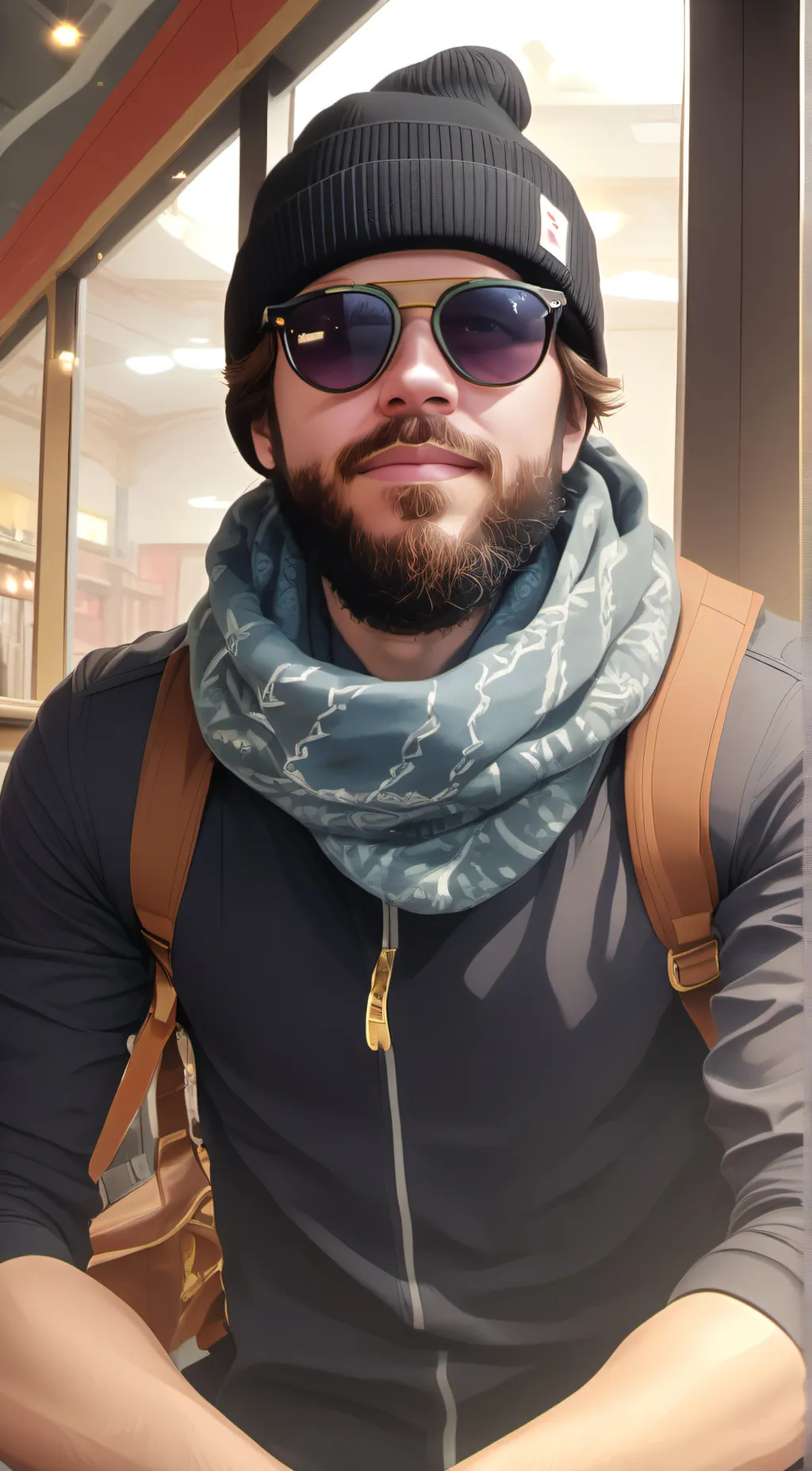 ai character: Jason  background