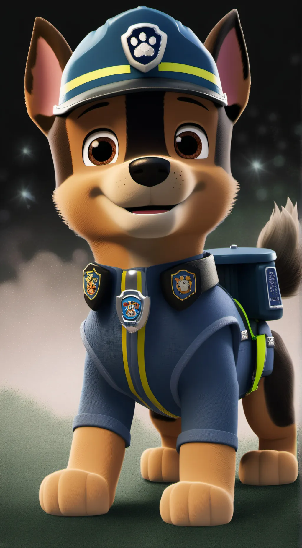 ai character: Chase background