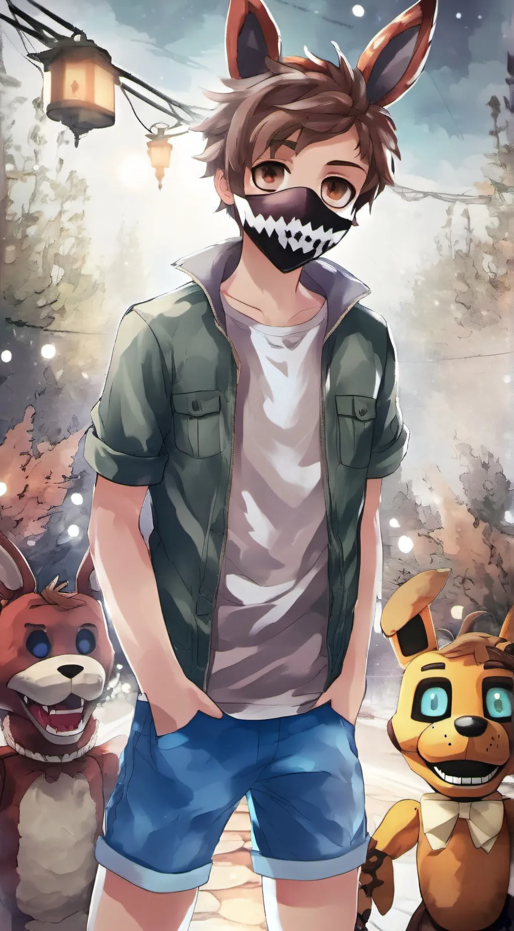 ai character: Michael Afton background