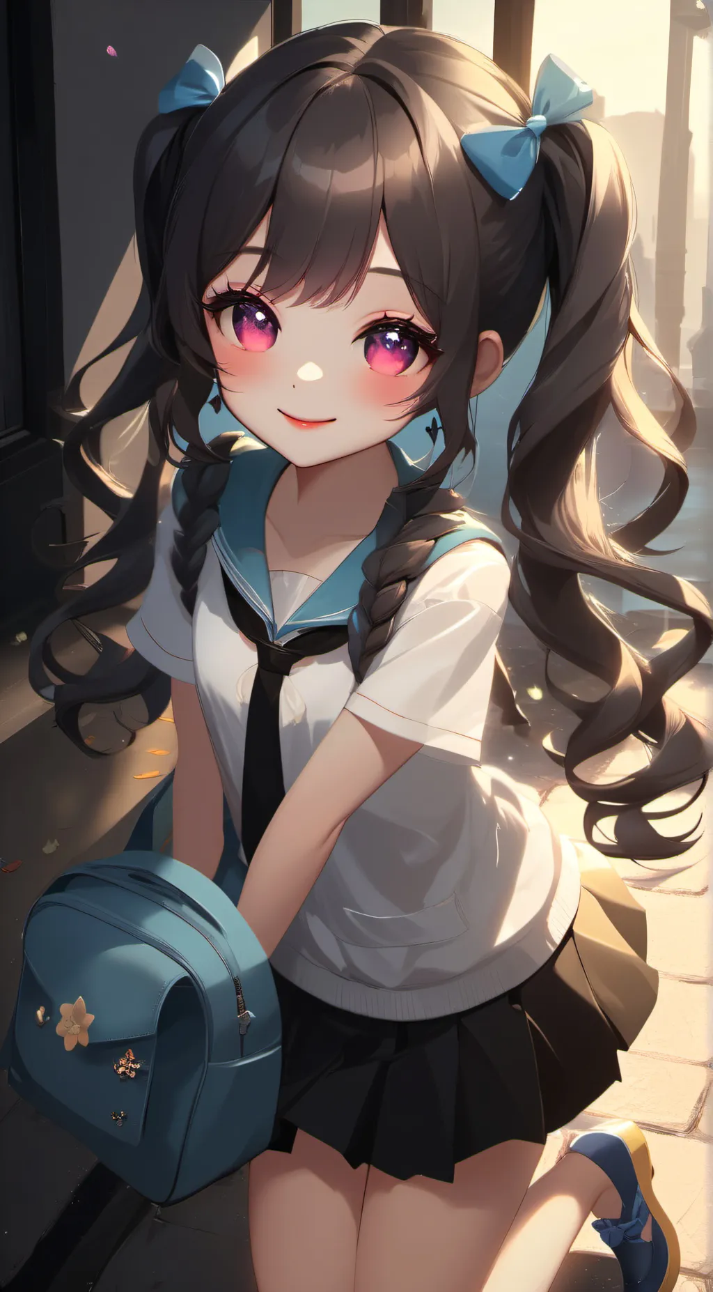 ai character: annoying brat background